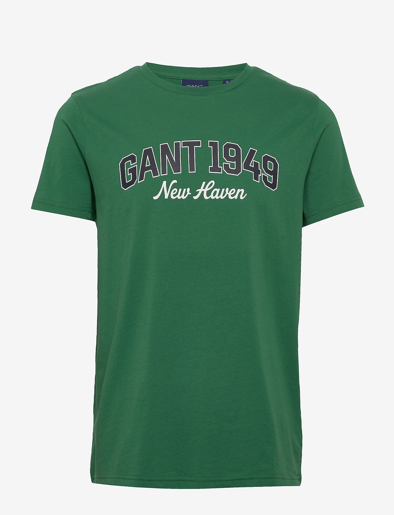 GANT - D1. GANT SS T-SHIRT - leaf green - 0