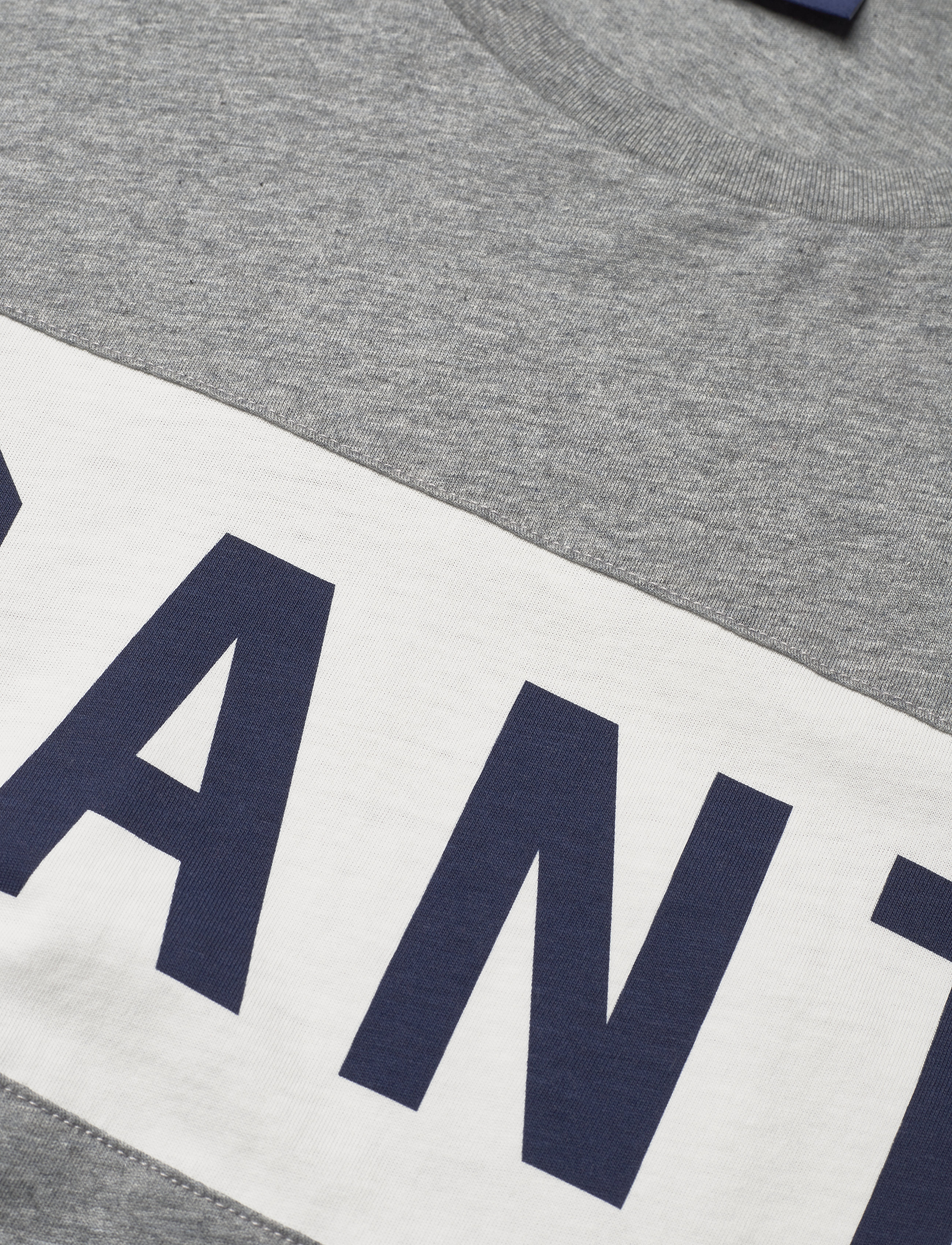 GANT - MD. THE SUMMER LOGO SS TSHIRT - grey melange - 2