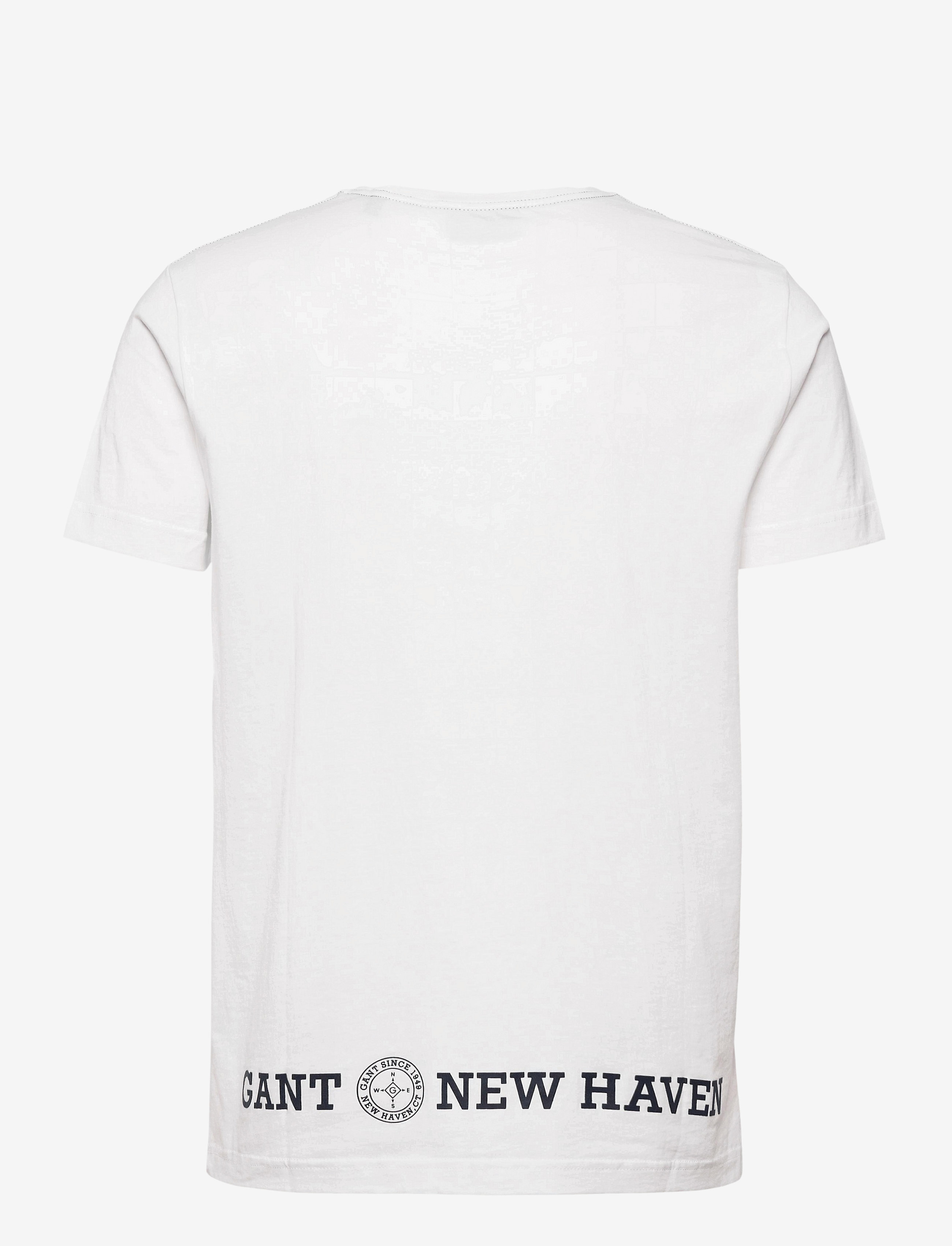GANT - D1. NAUTICAL SS T-SHIRT - eggshell - 1