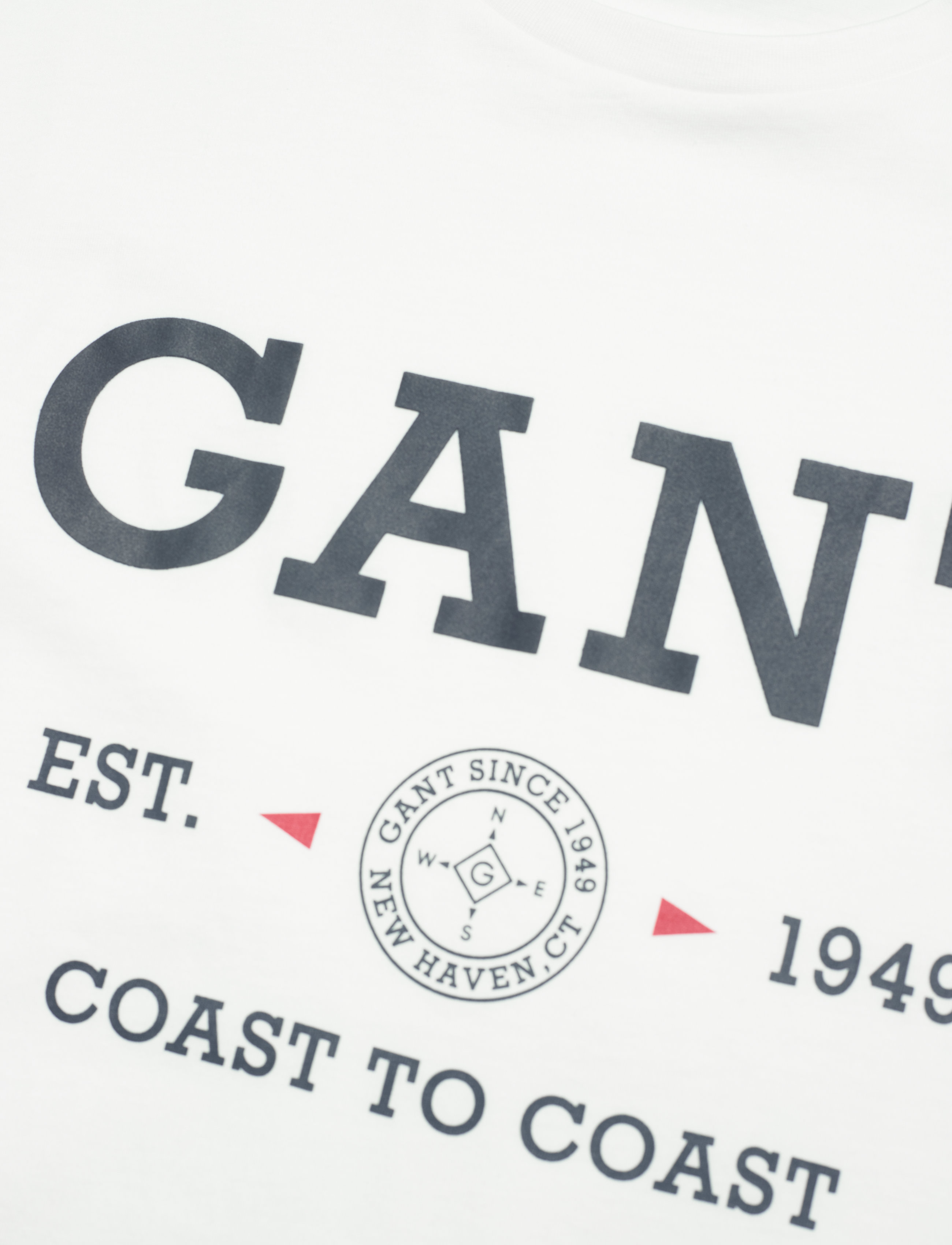 GANT - D1. NAUTICAL SS T-SHIRT - eggshell - 2