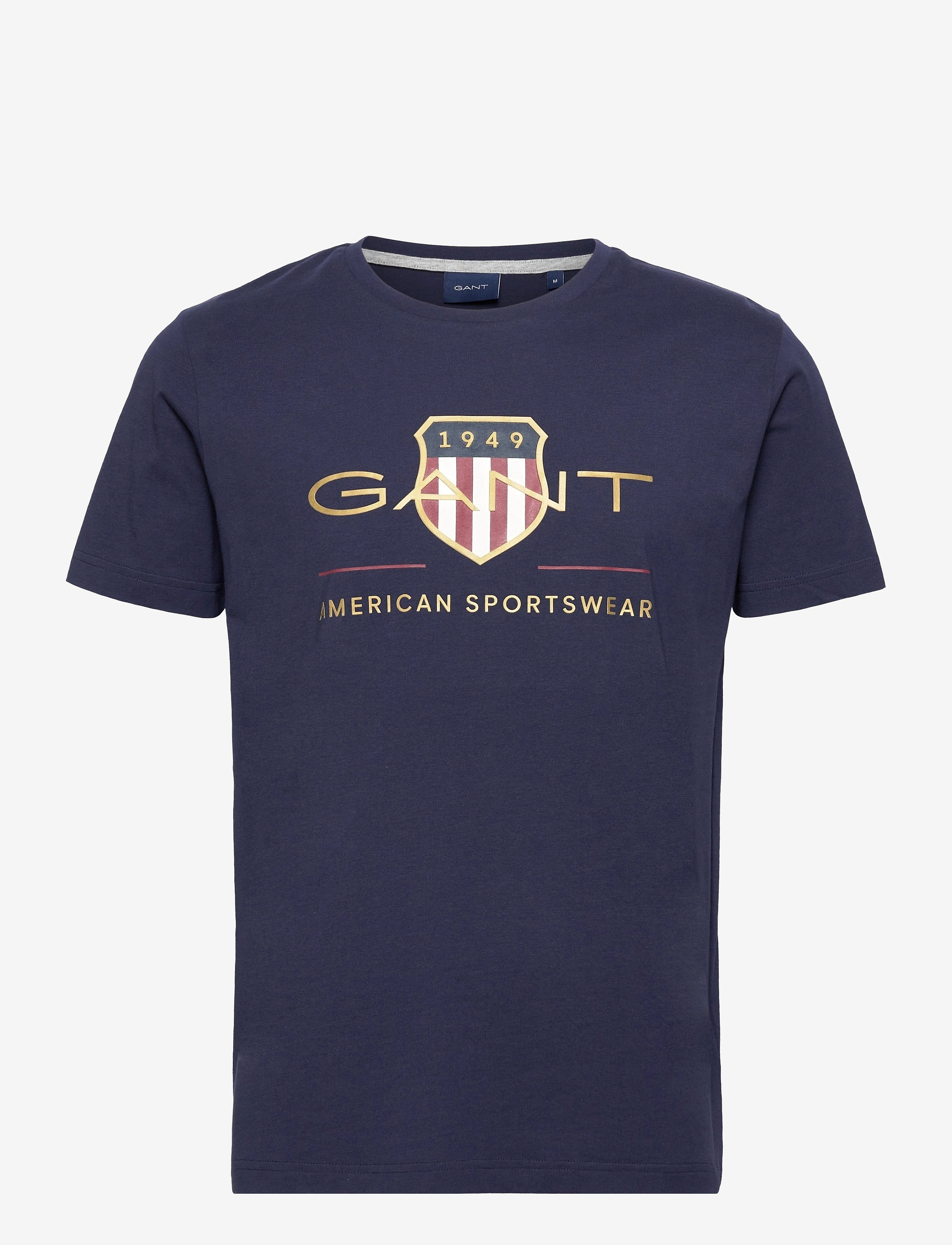 GANT - D2. ARCHIVE SHIELD SS T-SHIRT - evening blue - 0