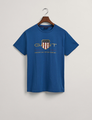 GANT - D2. ARCHIVE SHIELD SS T-SHIRT - kortärmade t-shirts - lake blue - 3