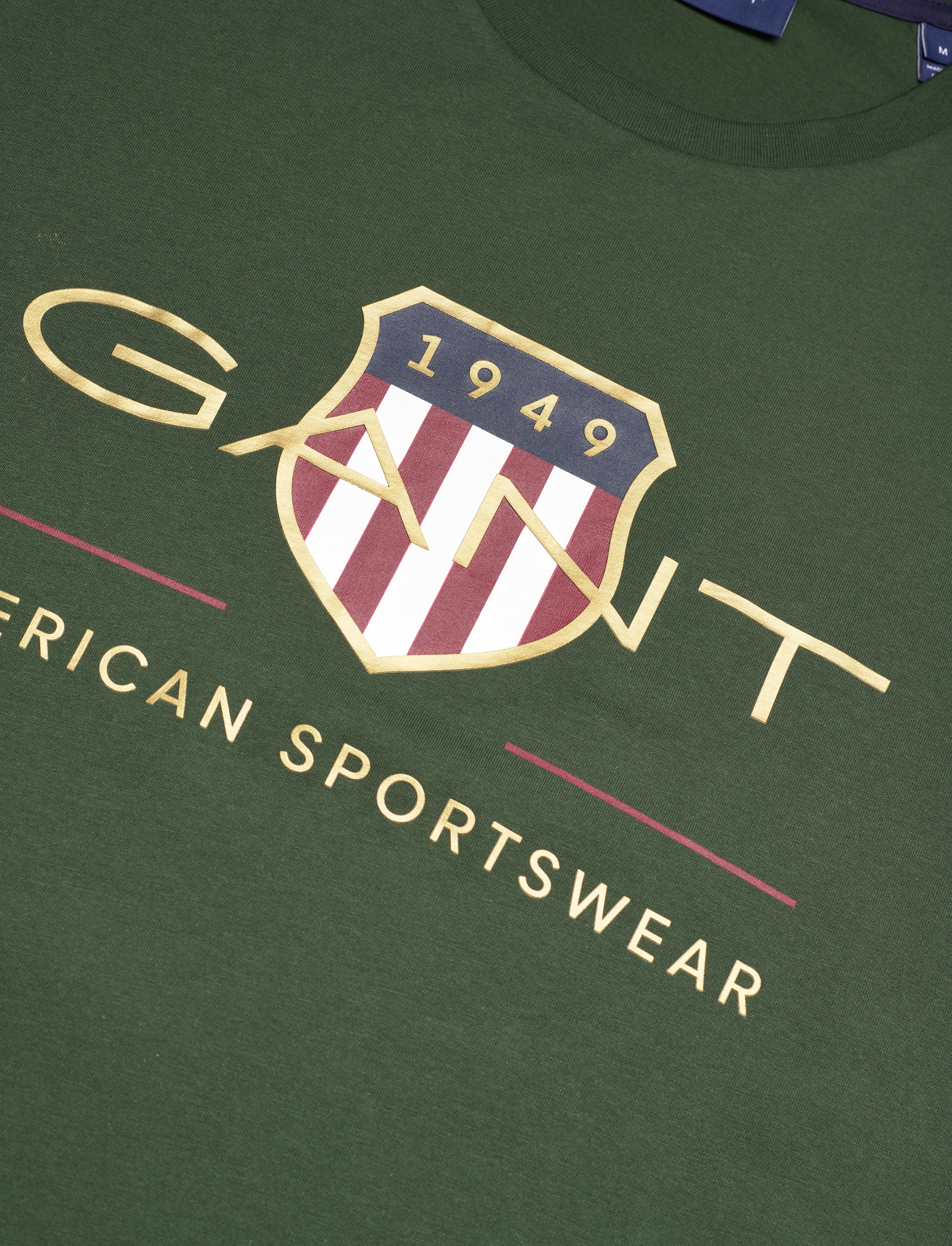 GANT - D2. ARCHIVE SHIELD SS T-SHIRT - storm green - 2