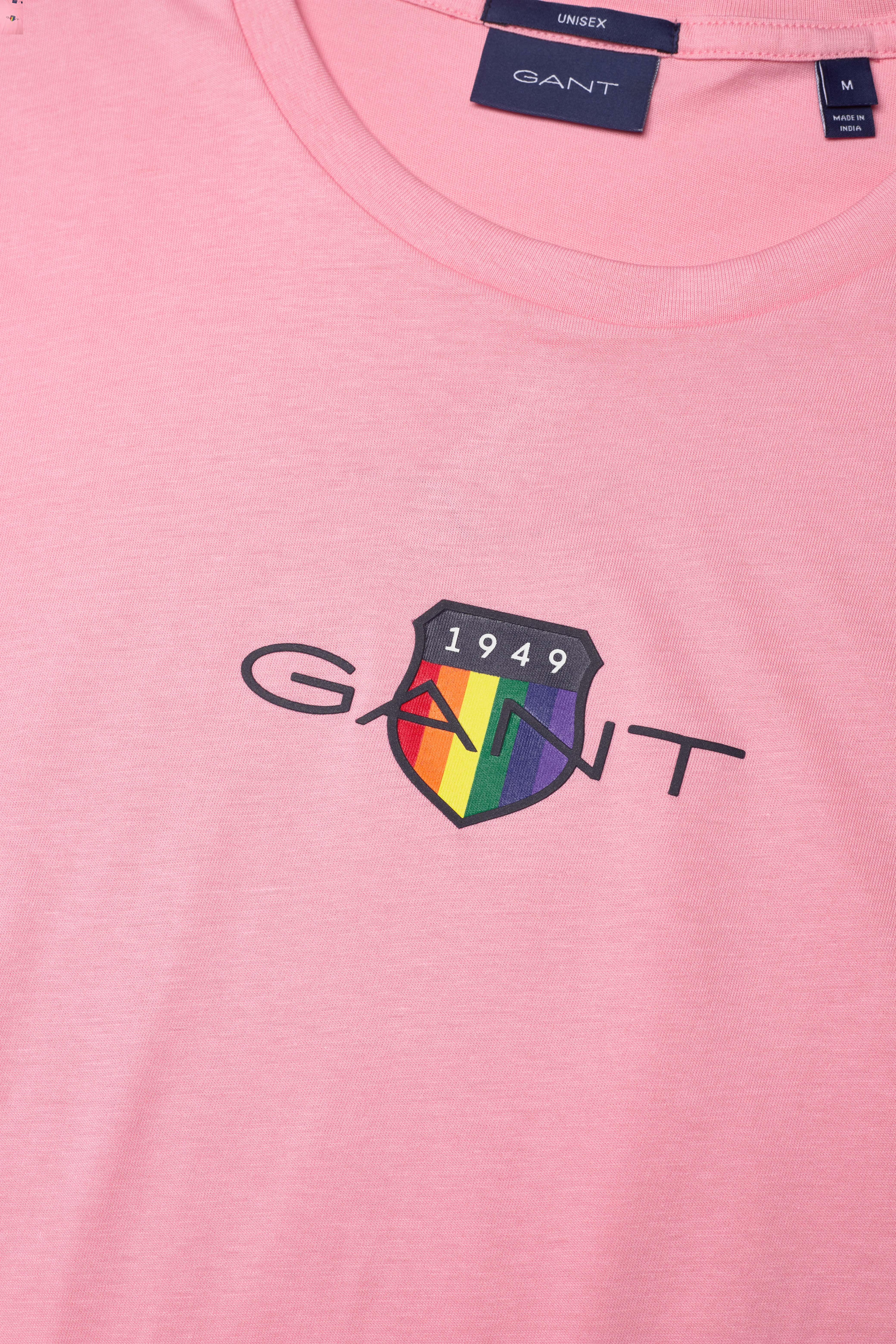 GANT - D.1 GANT PRIDE SS T-SHIRT - geranium pink - 2