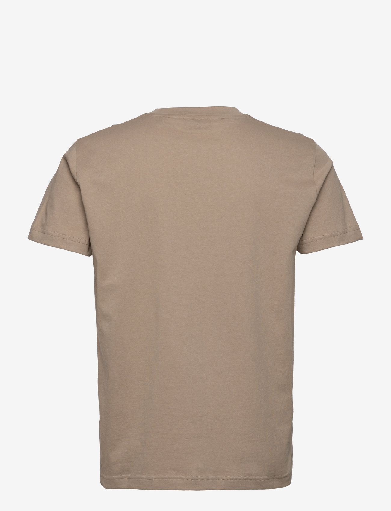 GANT - REG TONAL SHIELD SS T-SHIRT - lühikeste varrukatega t-särgid - concrete beige - 2