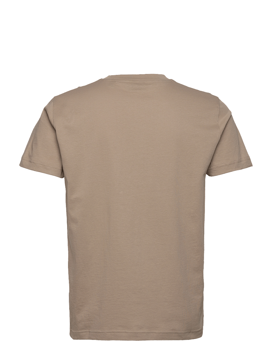 Gant - REG TONAL SHIELD SS T-SHIRT - t-shirts à manches courtes - concrete beige - 2