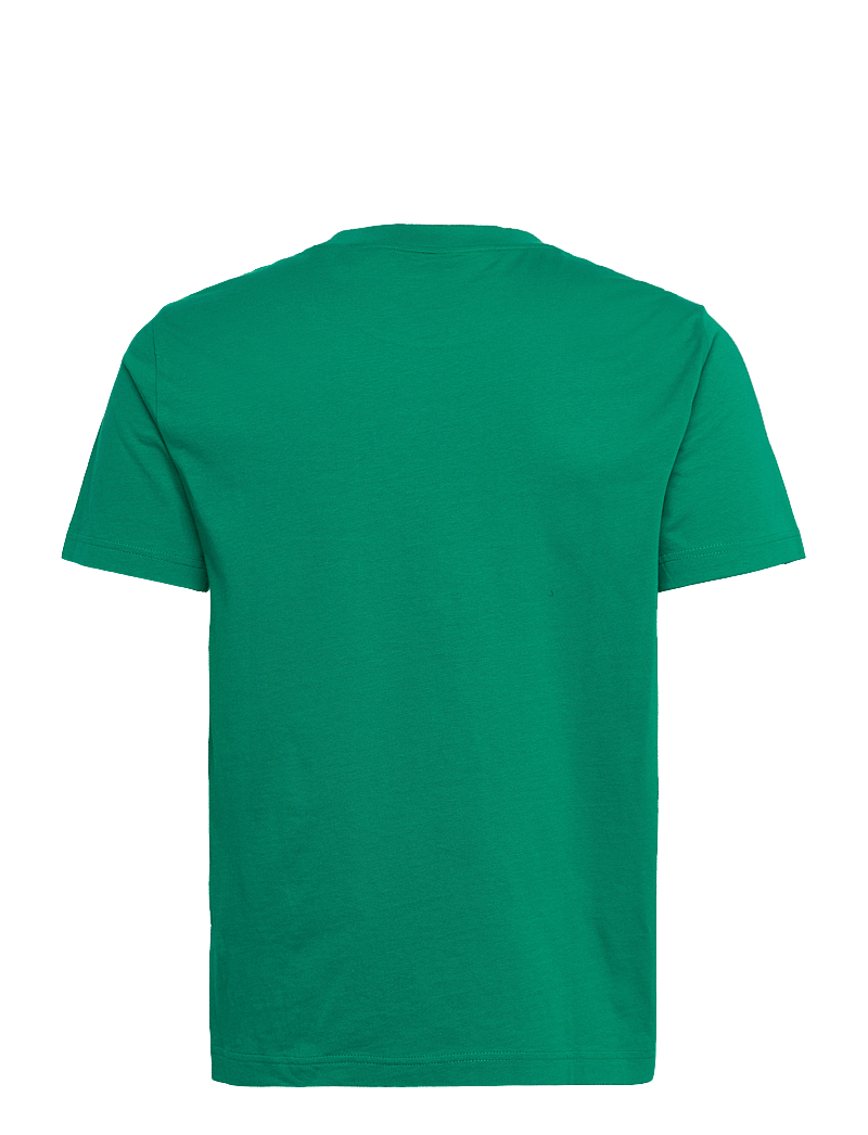 GANT - REG TONAL SHIELD SS T-SHIRT - kortärmade t-shirts - deep green - 1