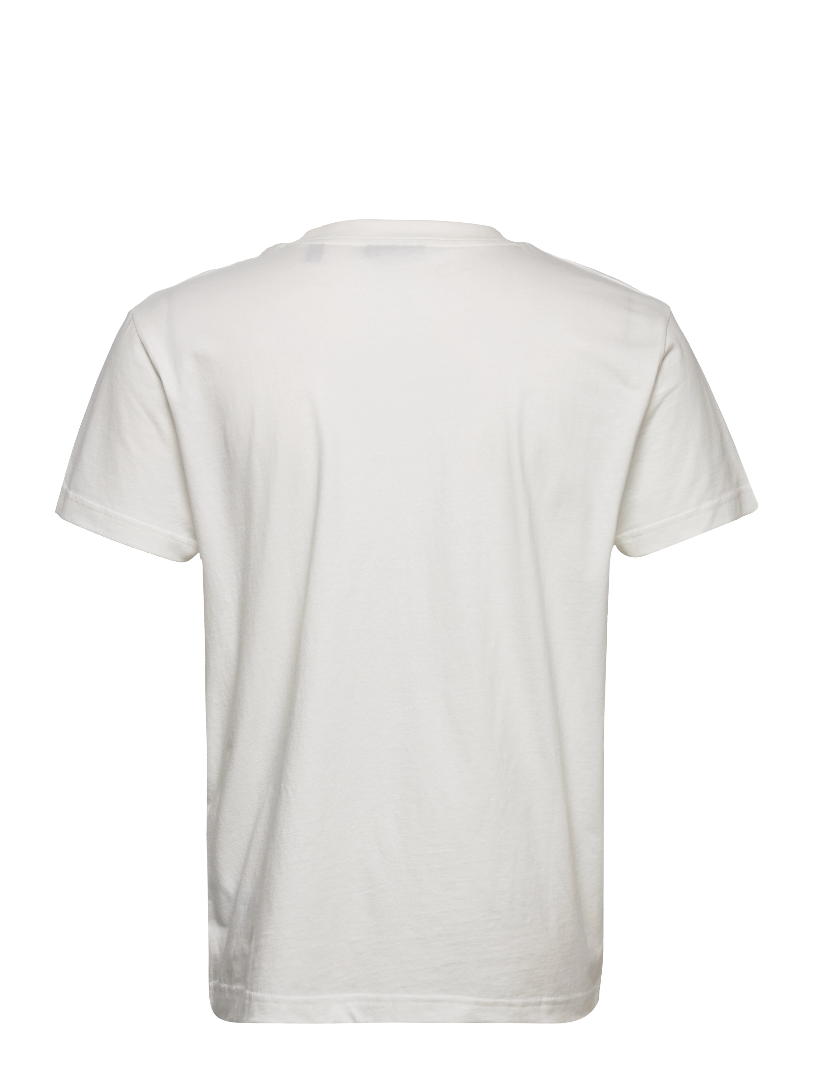 Gant - REG TONAL SHIELD SS T-SHIRT - kortærmede t-shirts - eggshell - 2