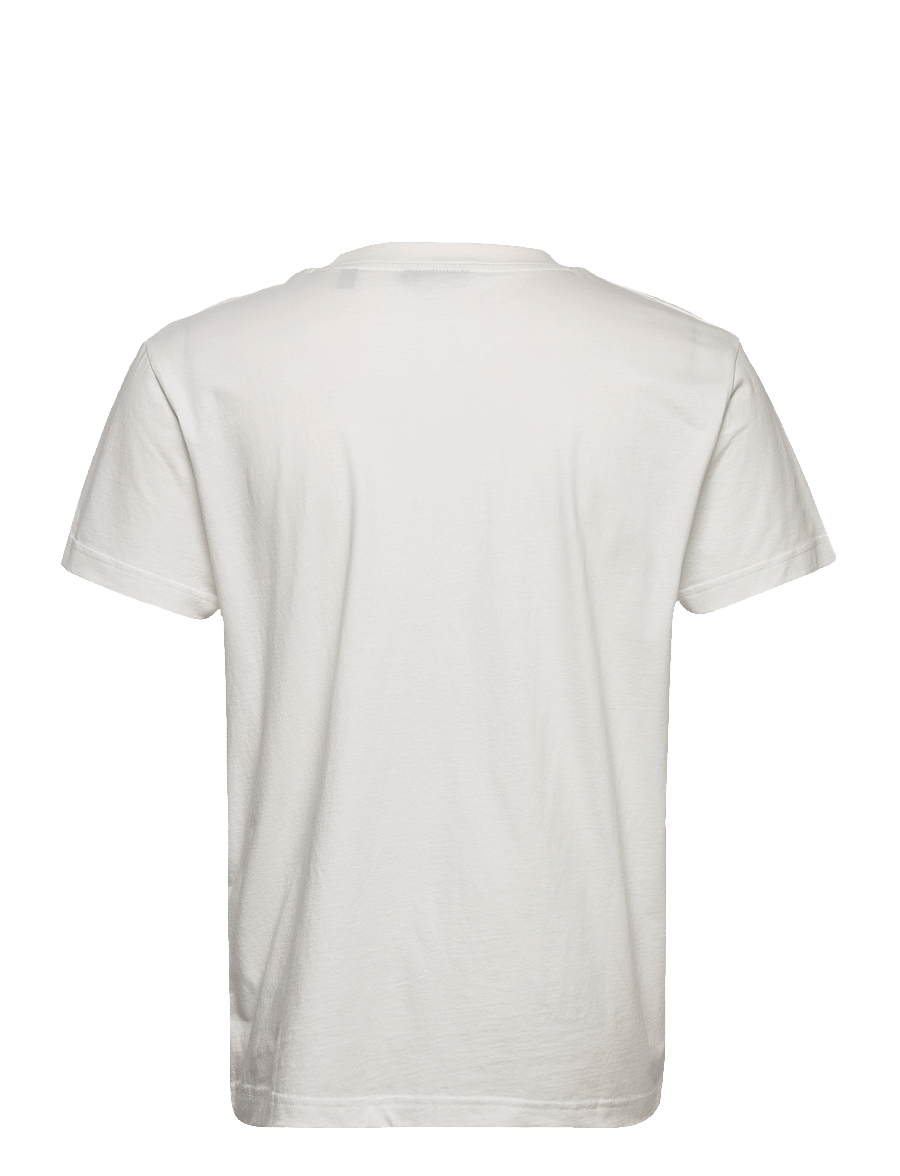 Gant - REG TONAL SHIELD SS T-SHIRT - t-shirts à manches courtes - eggshell - 2