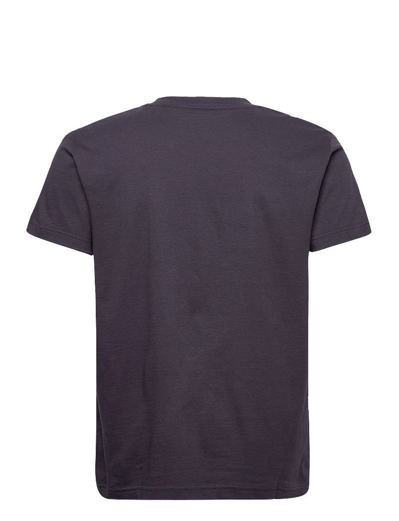 GANT - REG TONAL SHIELD SS T-SHIRT - kortärmade t-shirts - evening blue - 2