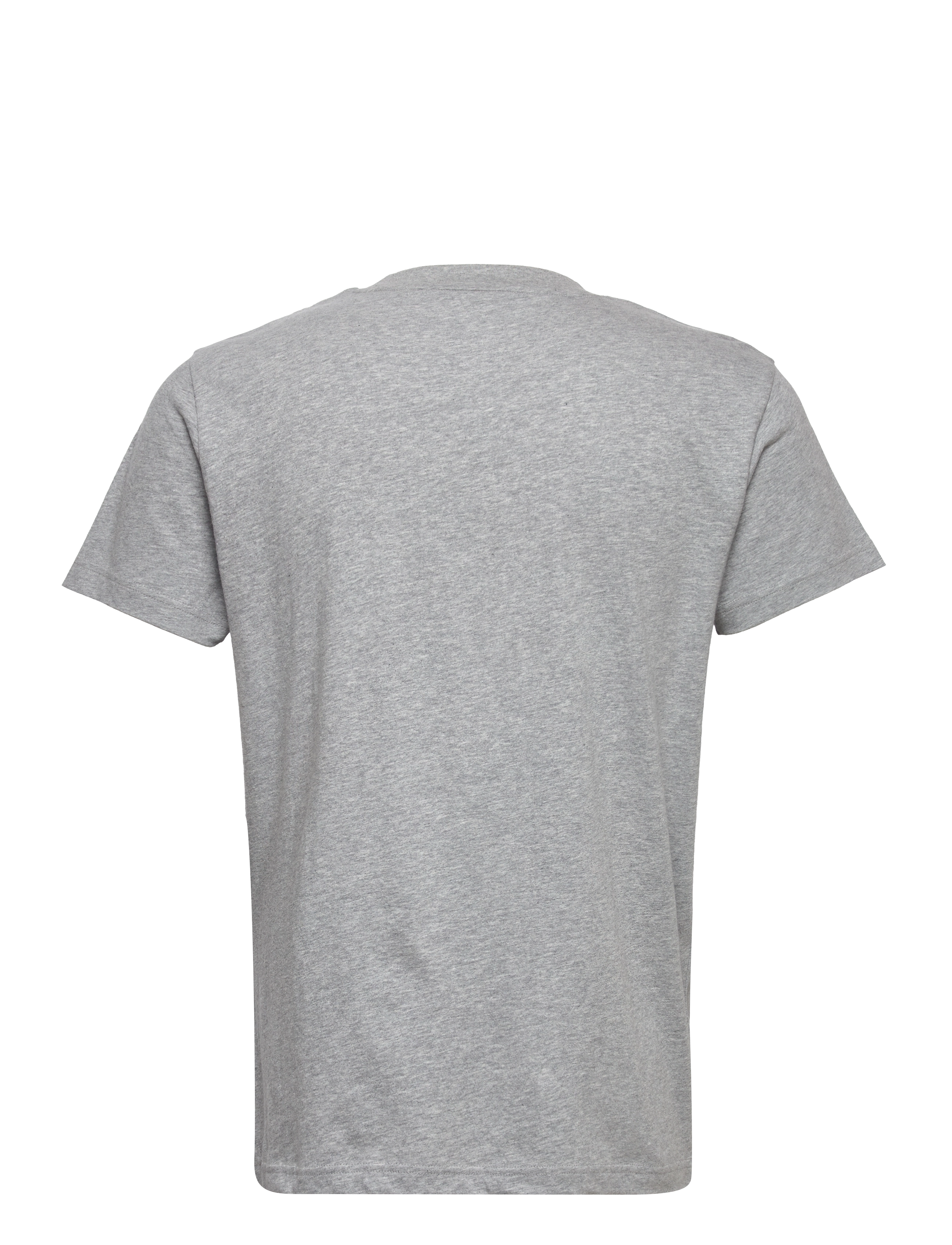 Gant - REG TONAL SHIELD SS T-SHIRT - kortærmede t-shirts - grey melange - 2
