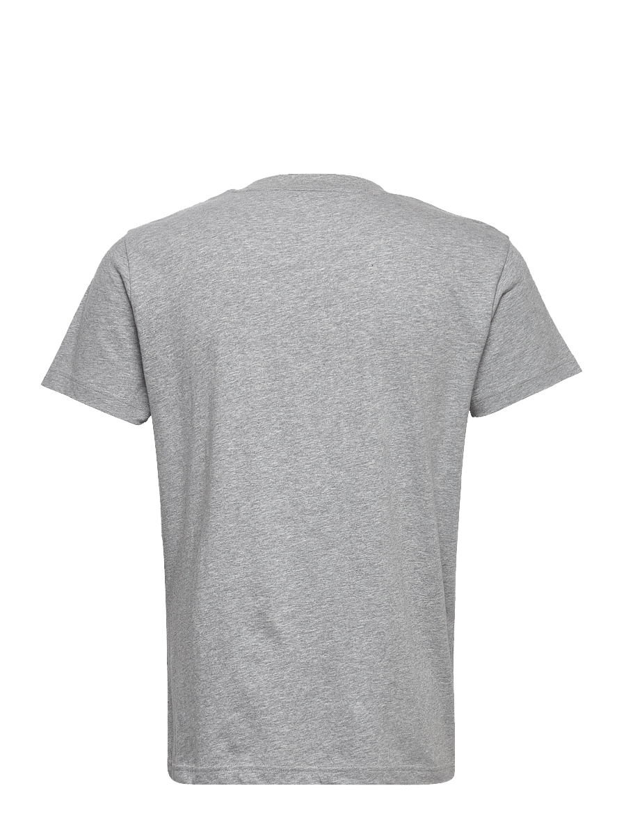 Gant - REG TONAL SHIELD SS T-SHIRT - t-shirts à manches courtes - grey melange - 2