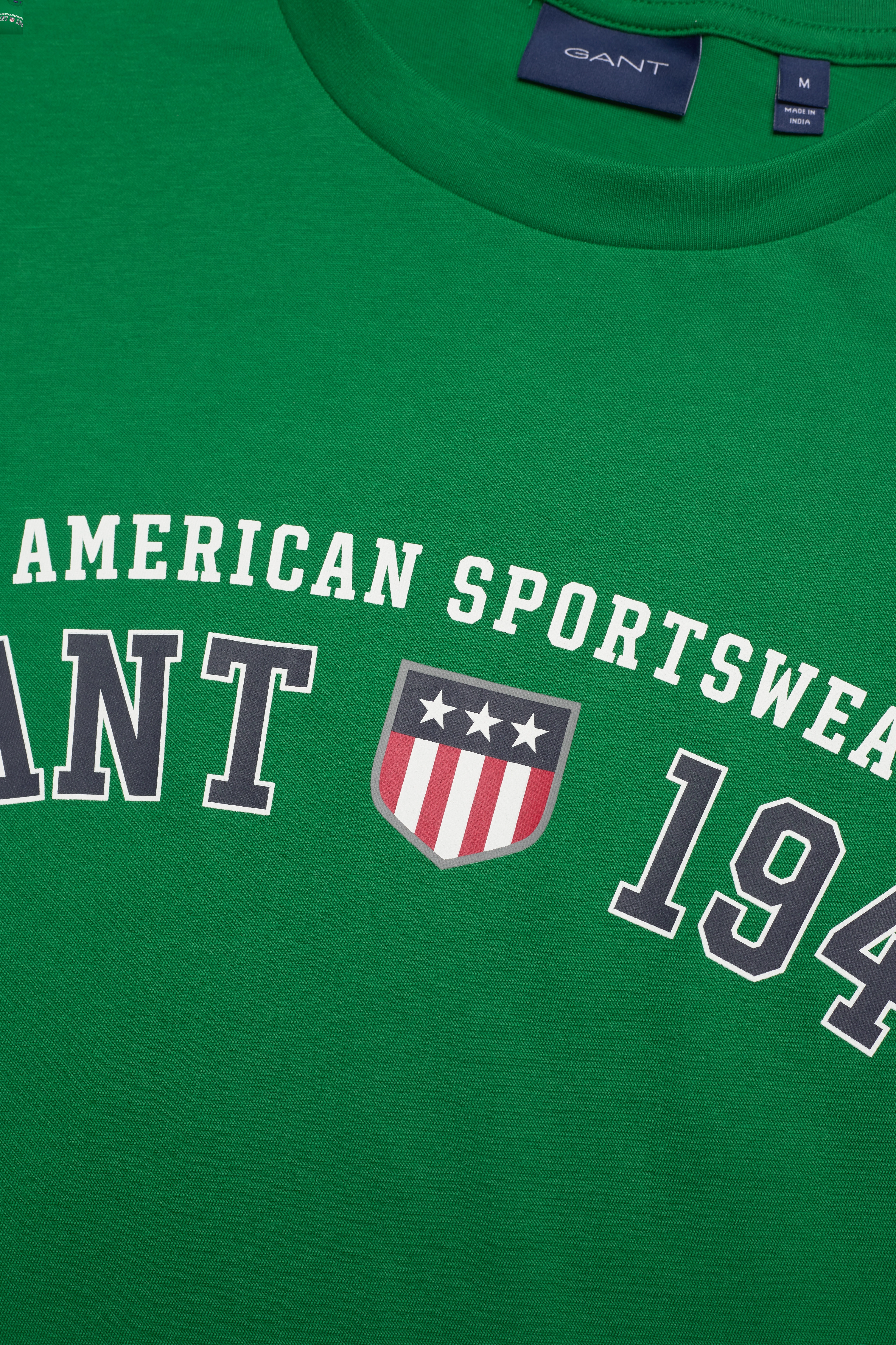 GANT - D.2 RETRO SHIELD SS TSHIRT - lavish green - 2