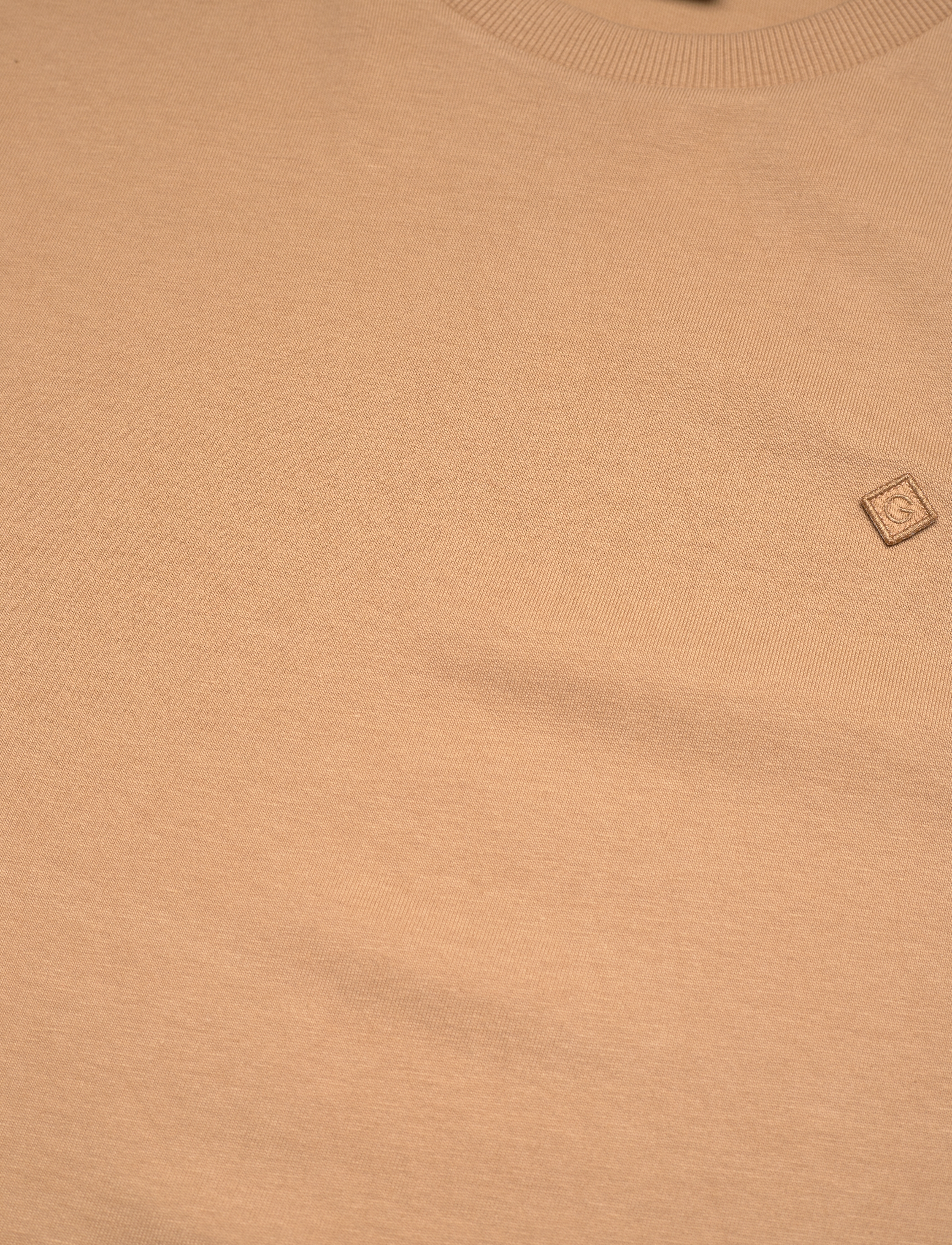 GANT - D1. ICON G ESSENTIAL SS T-SHIRT - toffee beige - 3