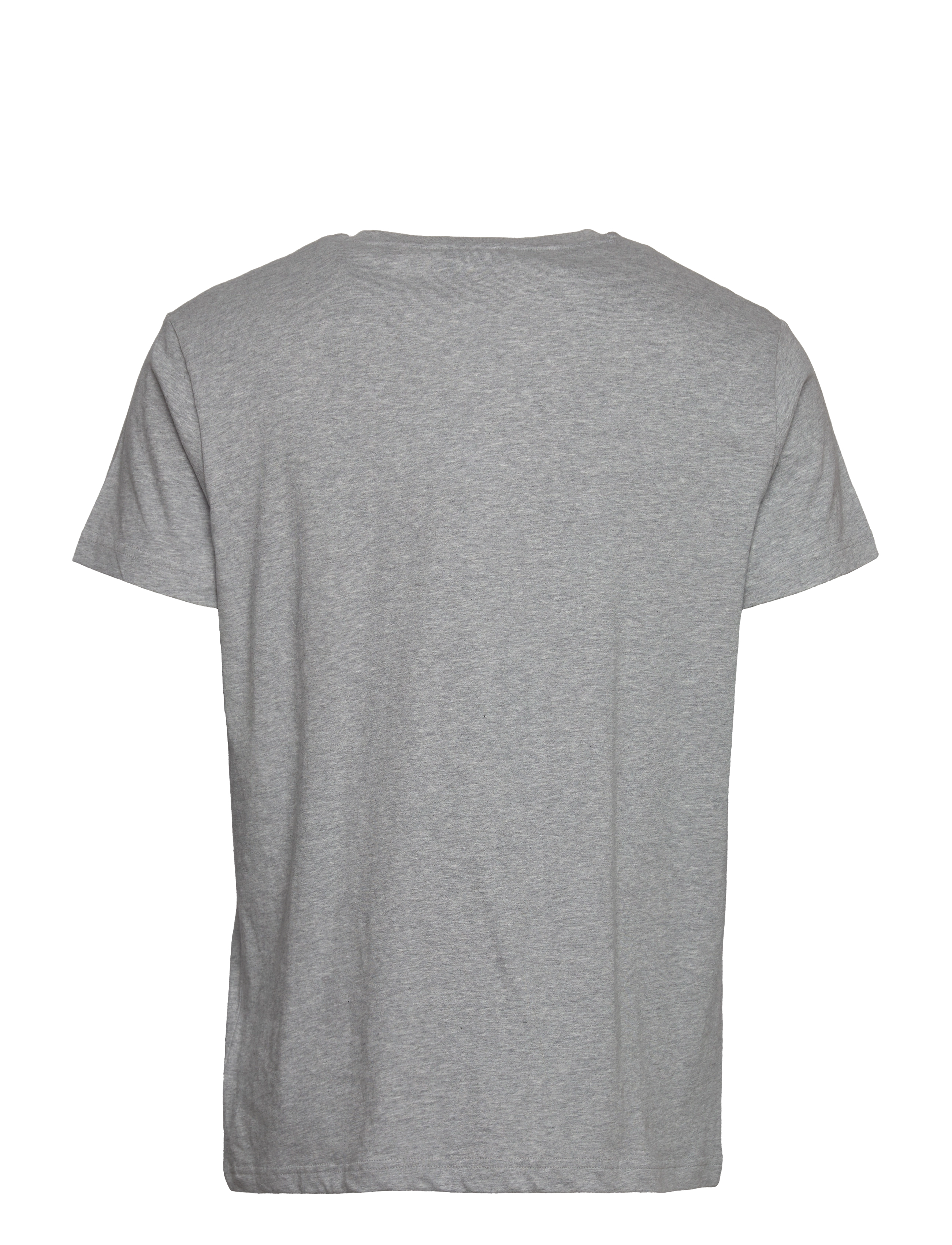 GANT - MD. FALL SS T-SHIRT - grey melange - 1