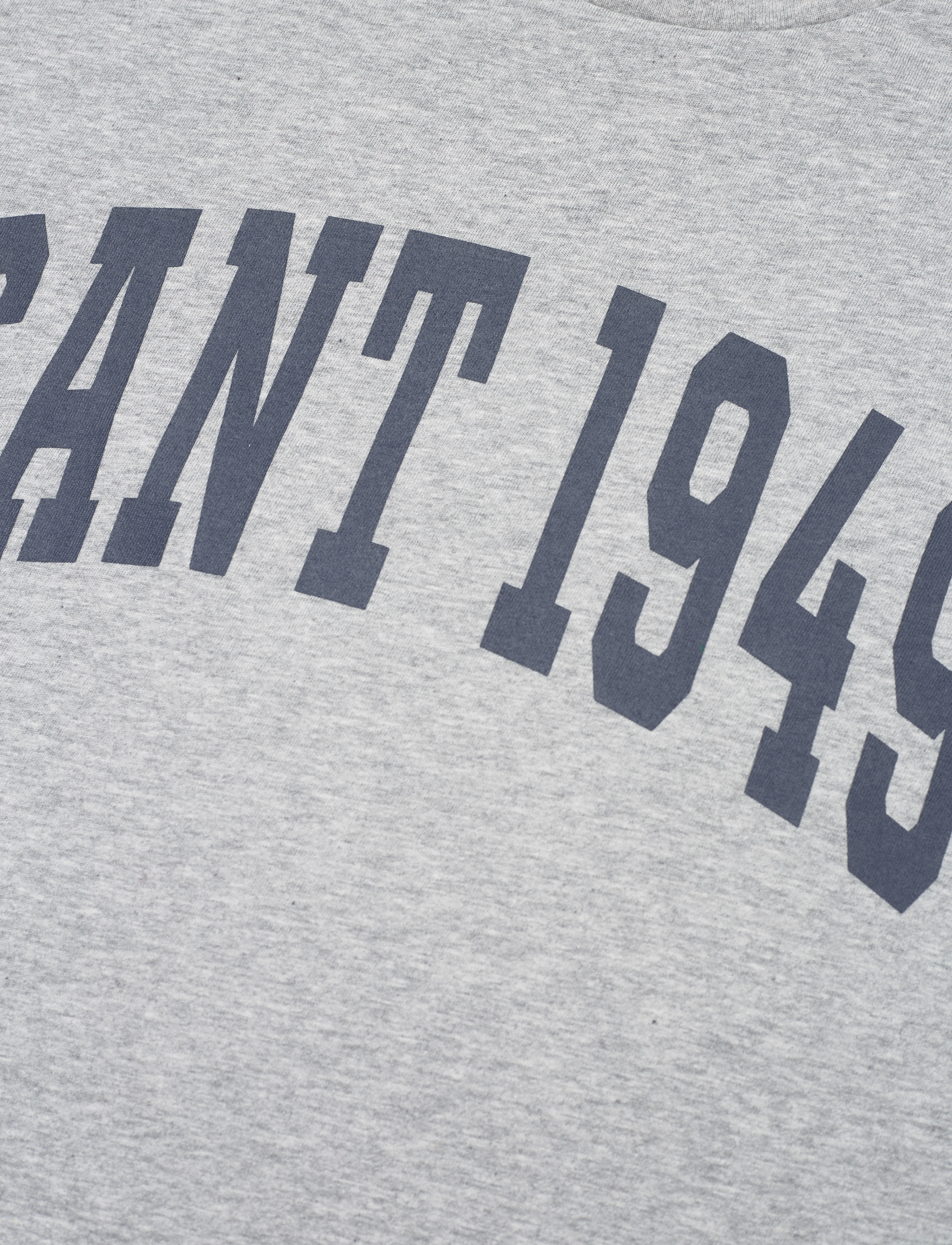 GANT - MD. FALL SS T-SHIRT - grey melange - 2