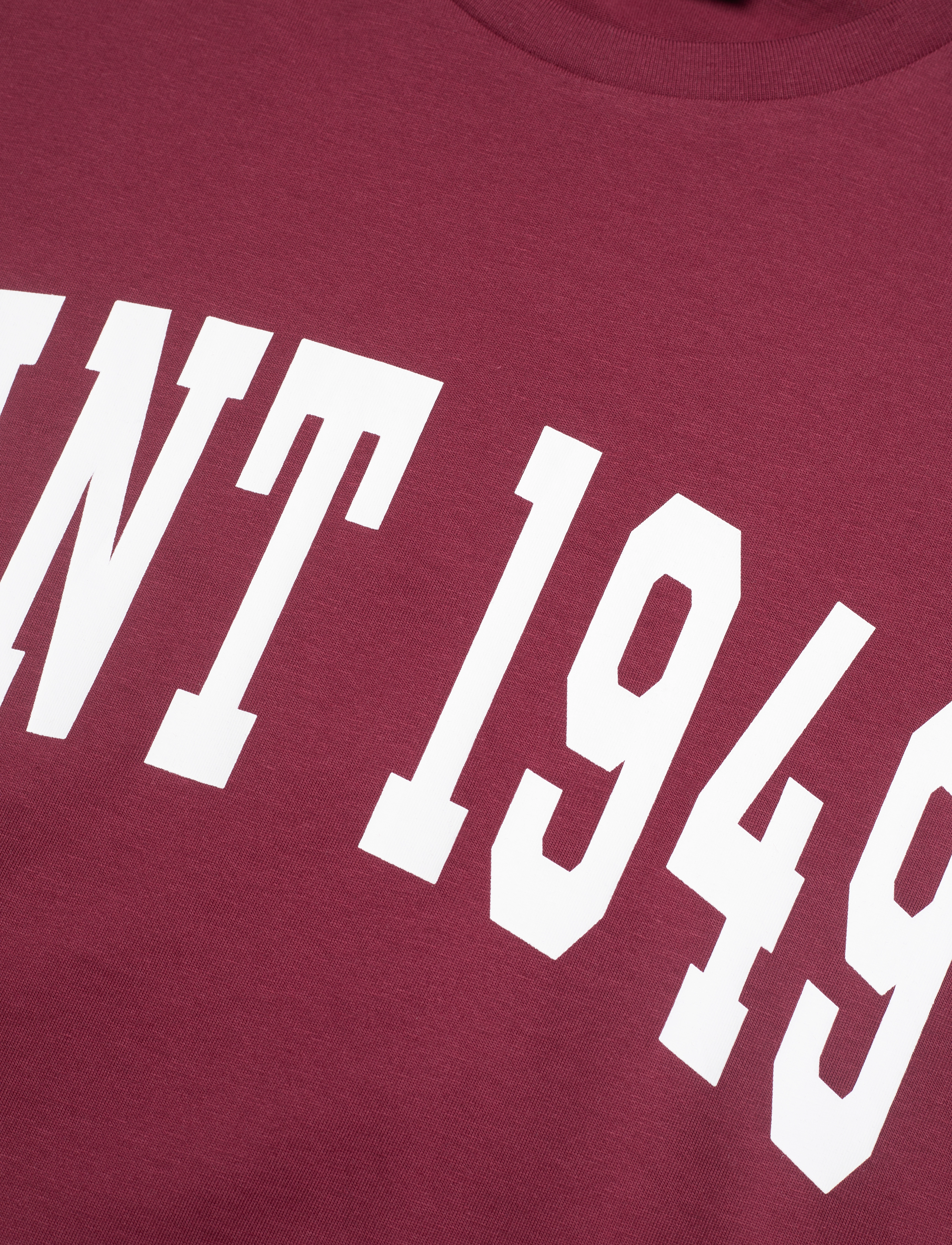 GANT - MD. FALL SS T-SHIRT - plumped red - 2