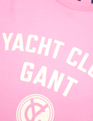 GANT - YACHT T-SHIRT - kortærmede t-shirts - bright pink - 2