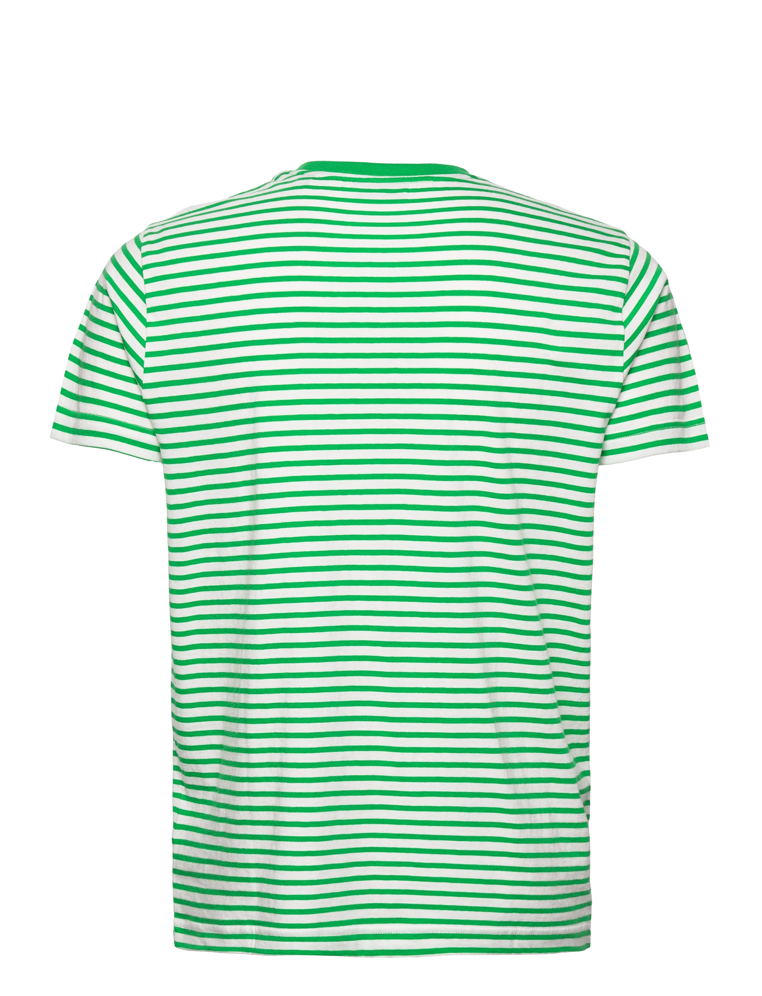 GANT - STRIPED T-SHIRT - mid green - 1
