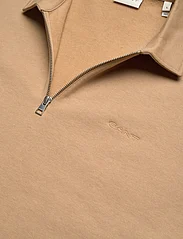 GANT - GANT ICON HALF ZIP - polo marškinėliai ilgomis rankovėmis - wheat beige - 2