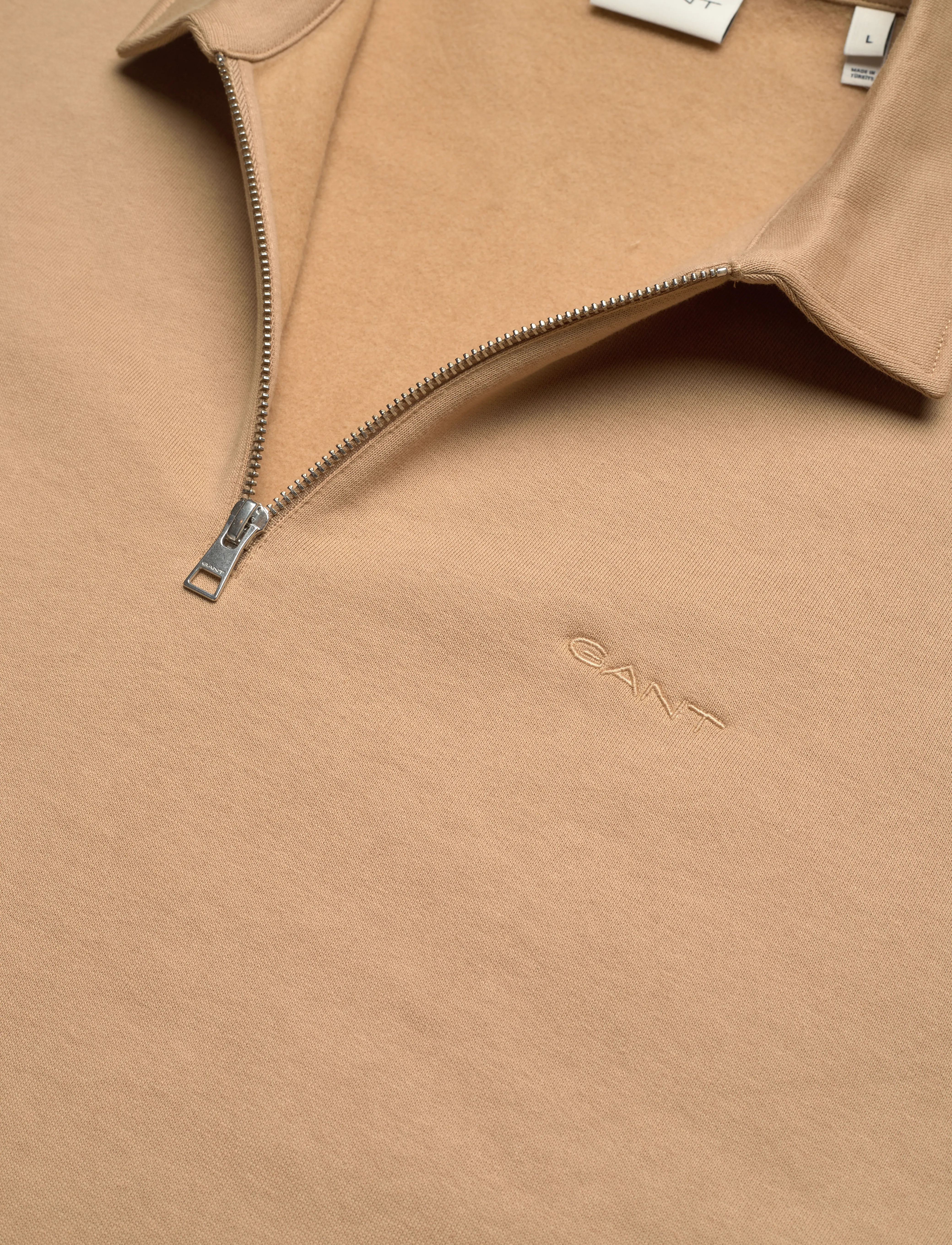 GANT - GANT ICON HALF ZIP - wheat beige - 2