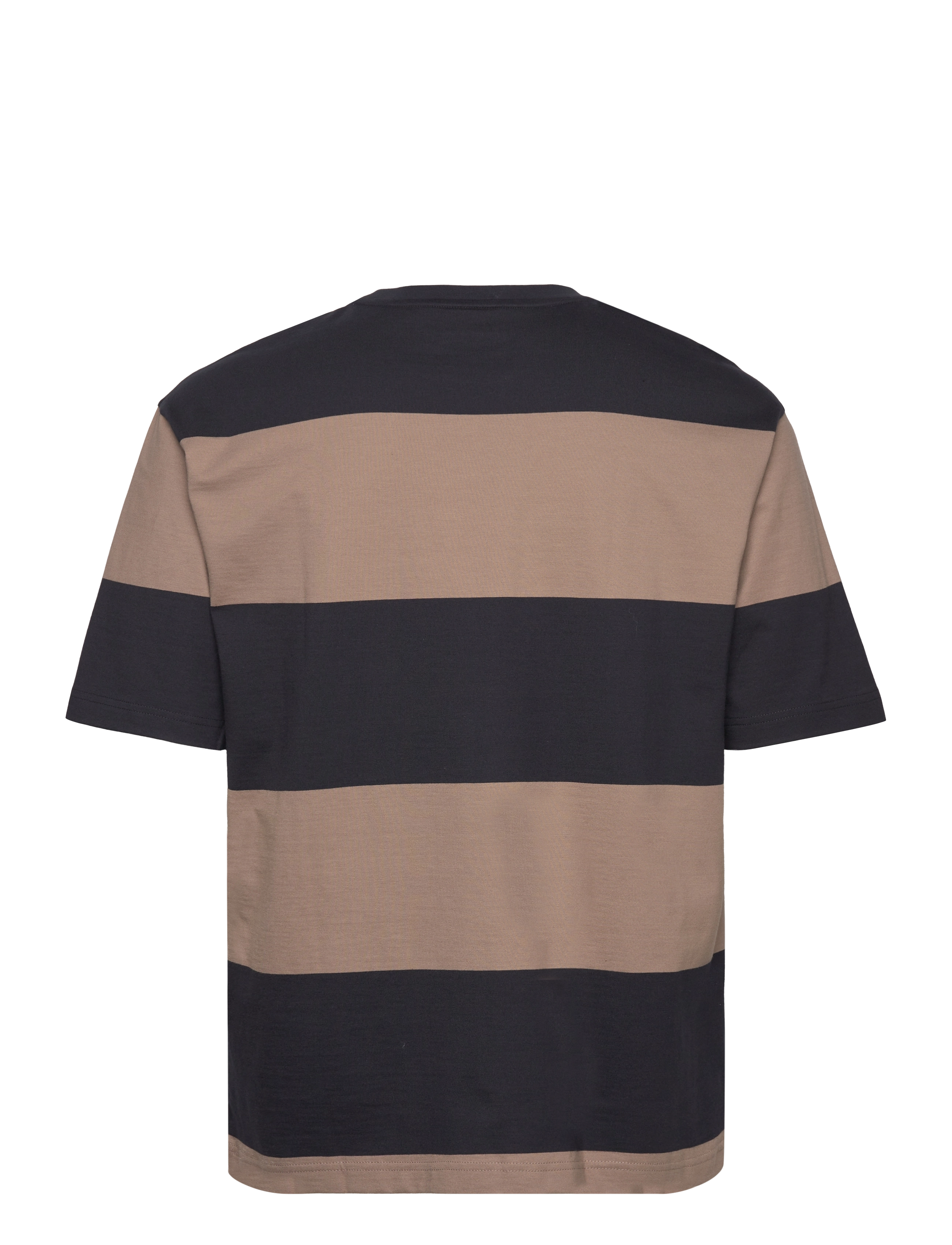 GANT - BLOCK STRIPE T-SHIRT - black - 1