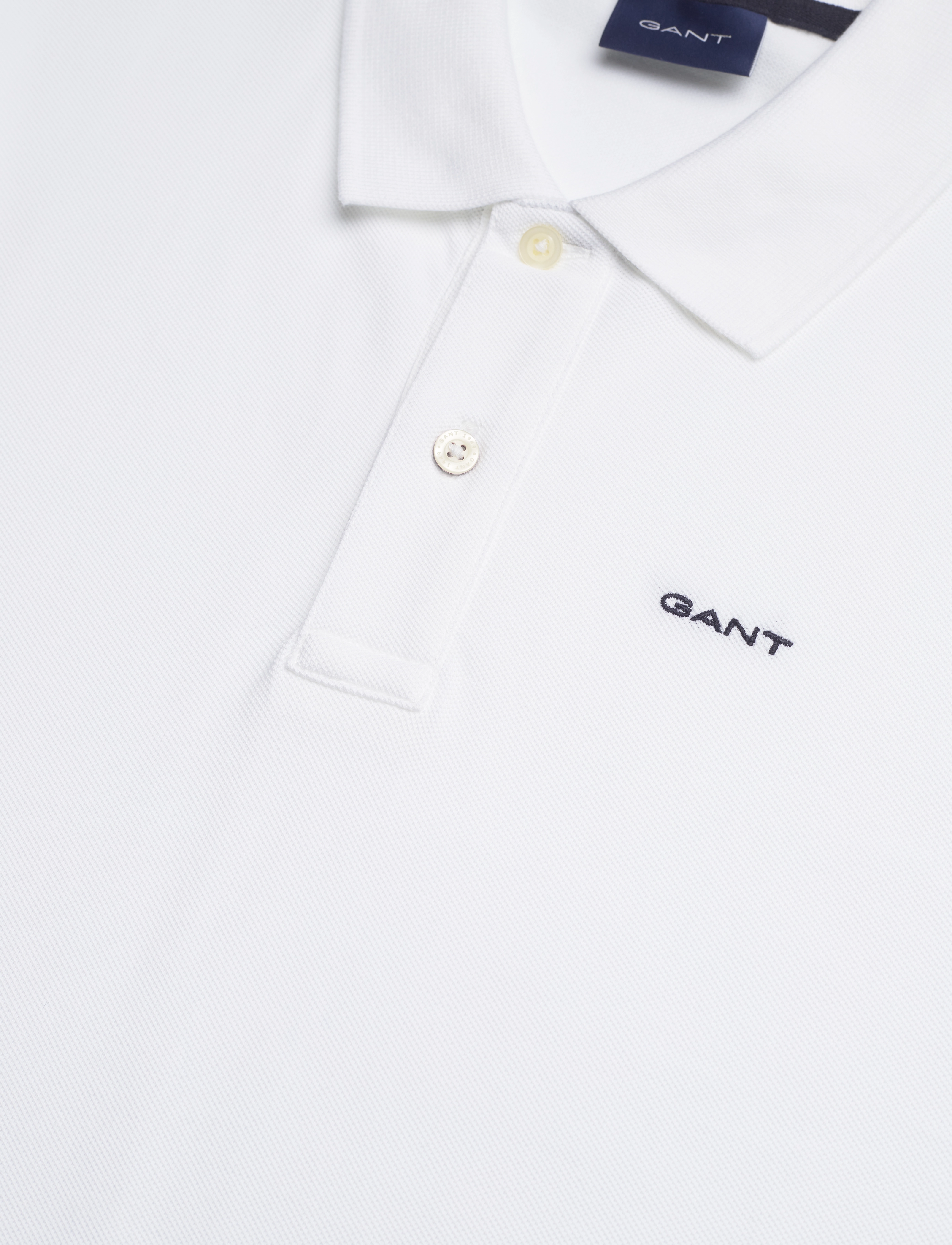 GANT - MD. SS PIQUE RUGGER - white - 2