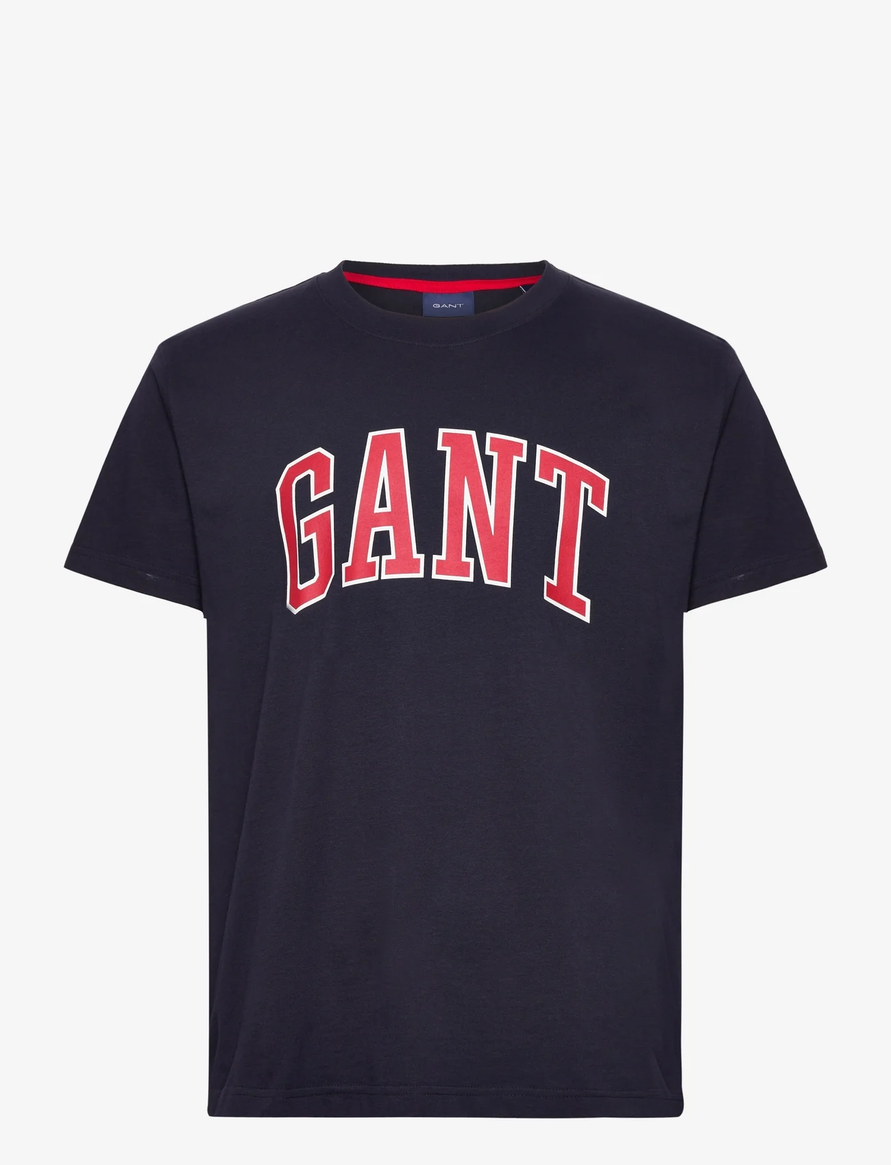 GANT - MD. GANT T-SHIRT - kortærmede t-shirts - evening blue - 0