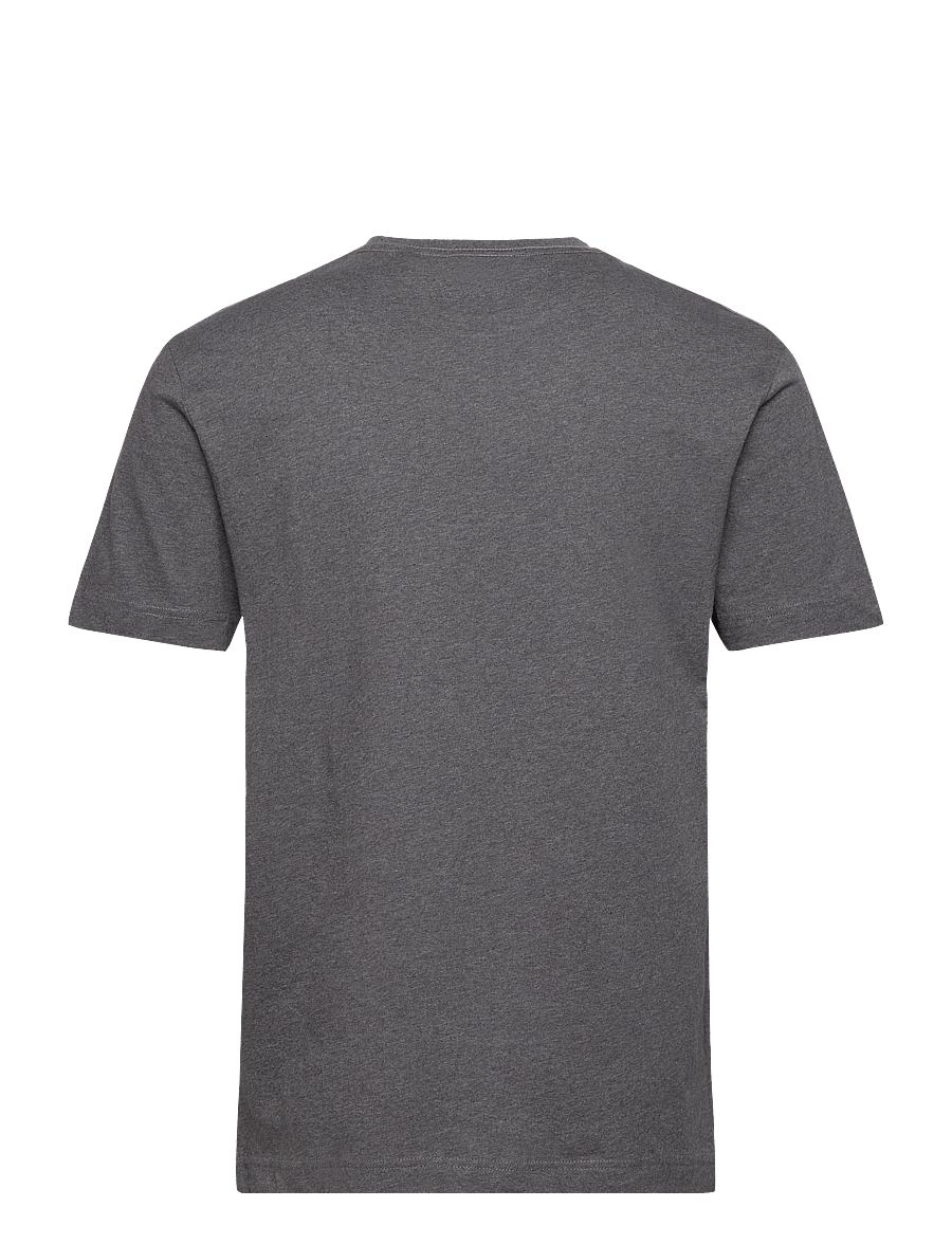 Gant - Shield T-Shirt - kurzärmelige t-shirts - antracit melange - 2