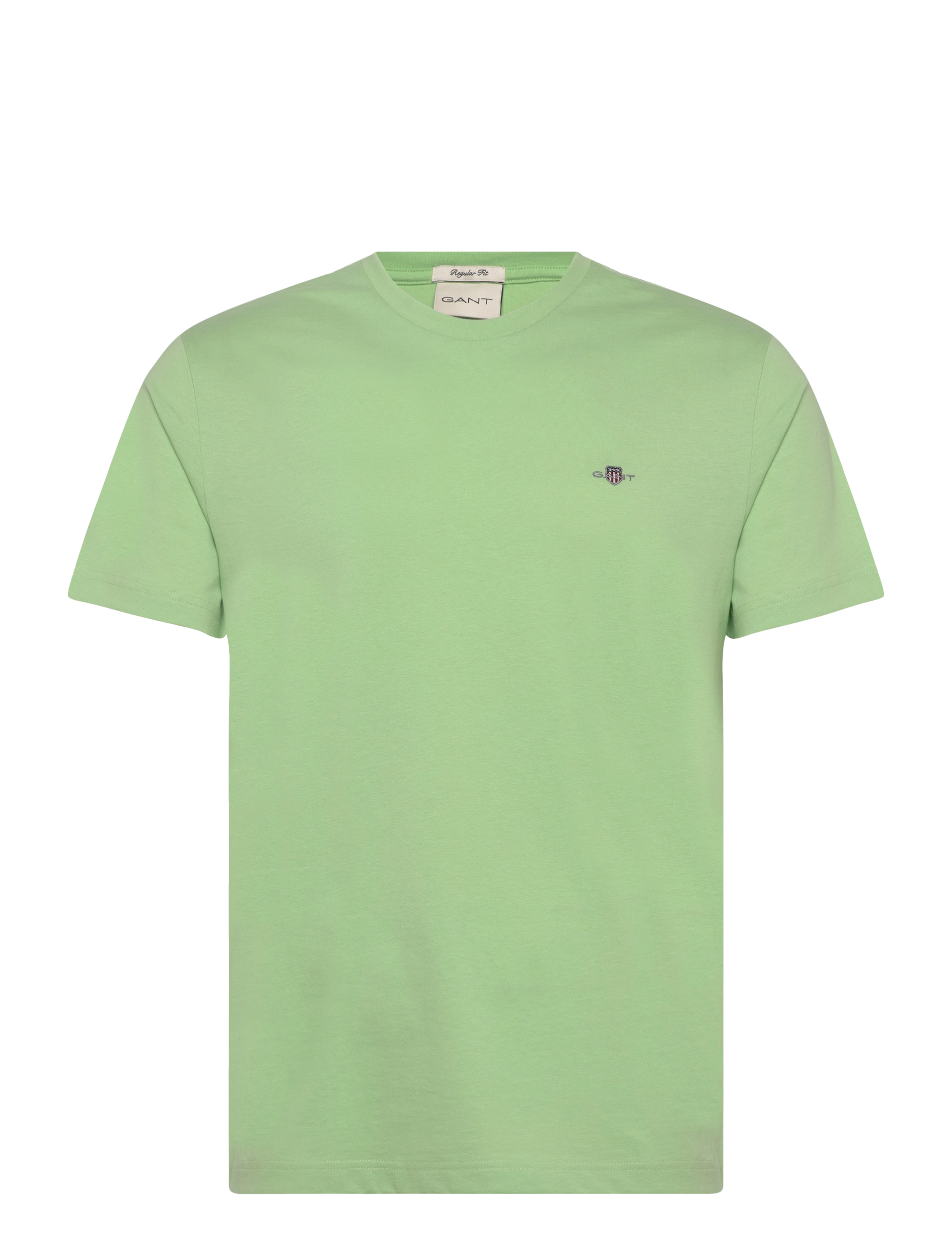 Gant REG SHIELD SS T-SHIRT - Basic T-Shirts - APPLE GREEN / green