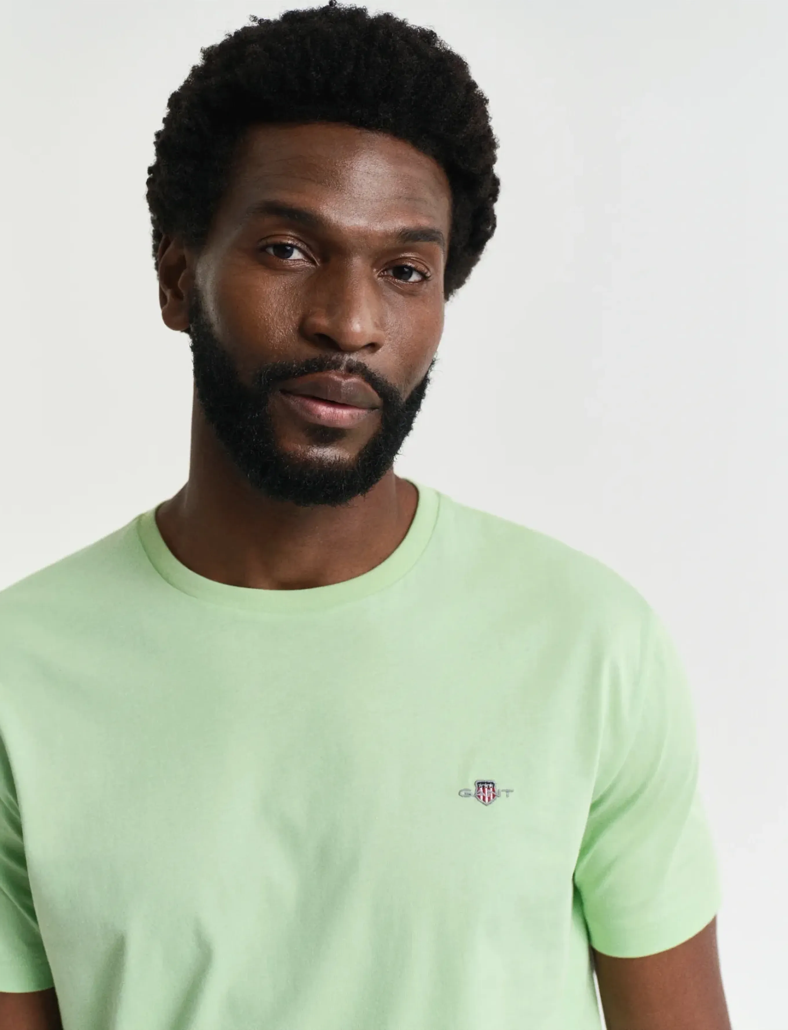 Gant - Shield T-Shirt - lühikeste varrukatega t-särgid - apple green - 4