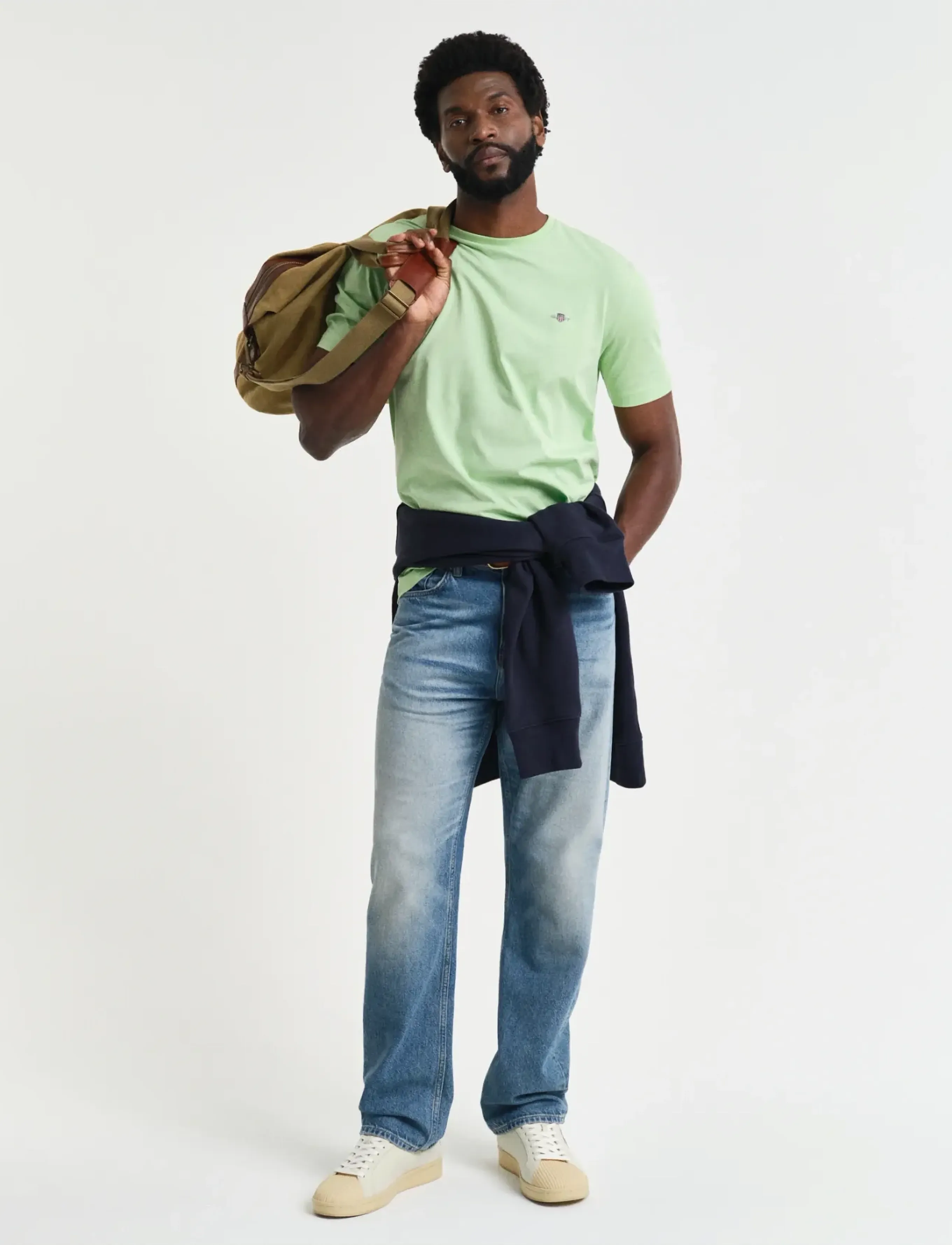 Gant - Shield T-Shirt - lühikeste varrukatega t-särgid - apple green - 5