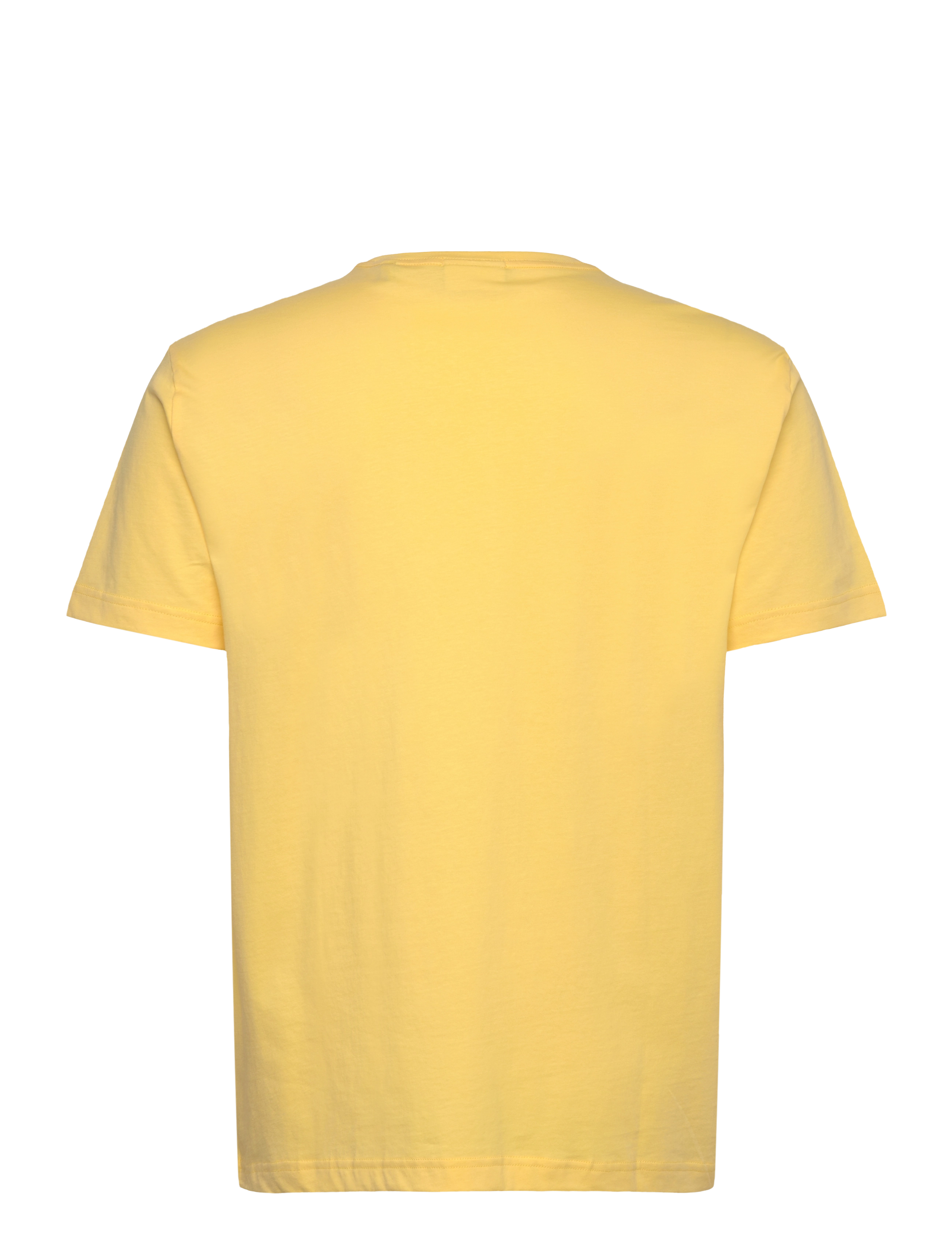 Gant - Shield T-Shirt - short-sleeved t-shirts - banana yellow - 2