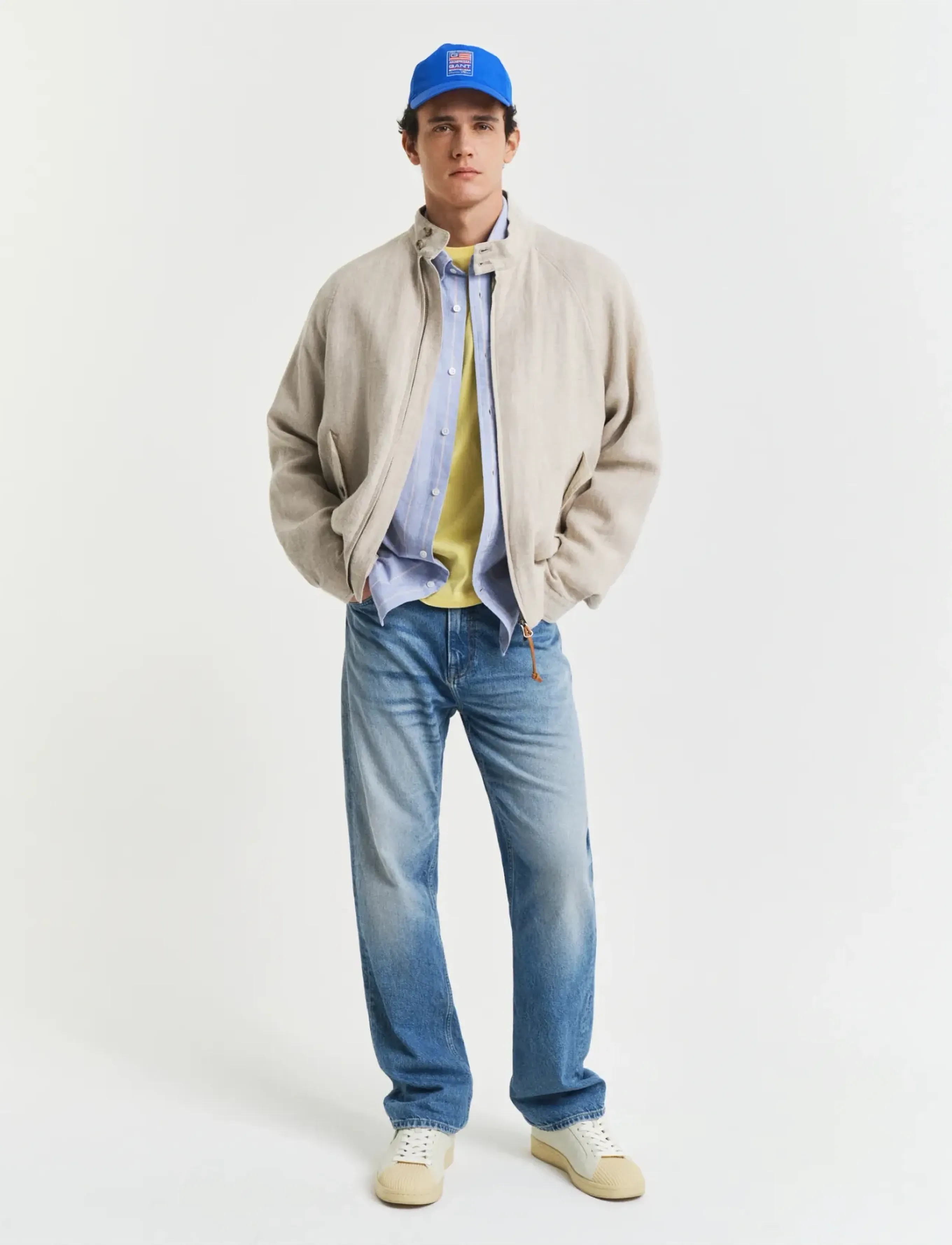 Gant - Shield T-Shirt - short-sleeved t-shirts - banana yellow - 5