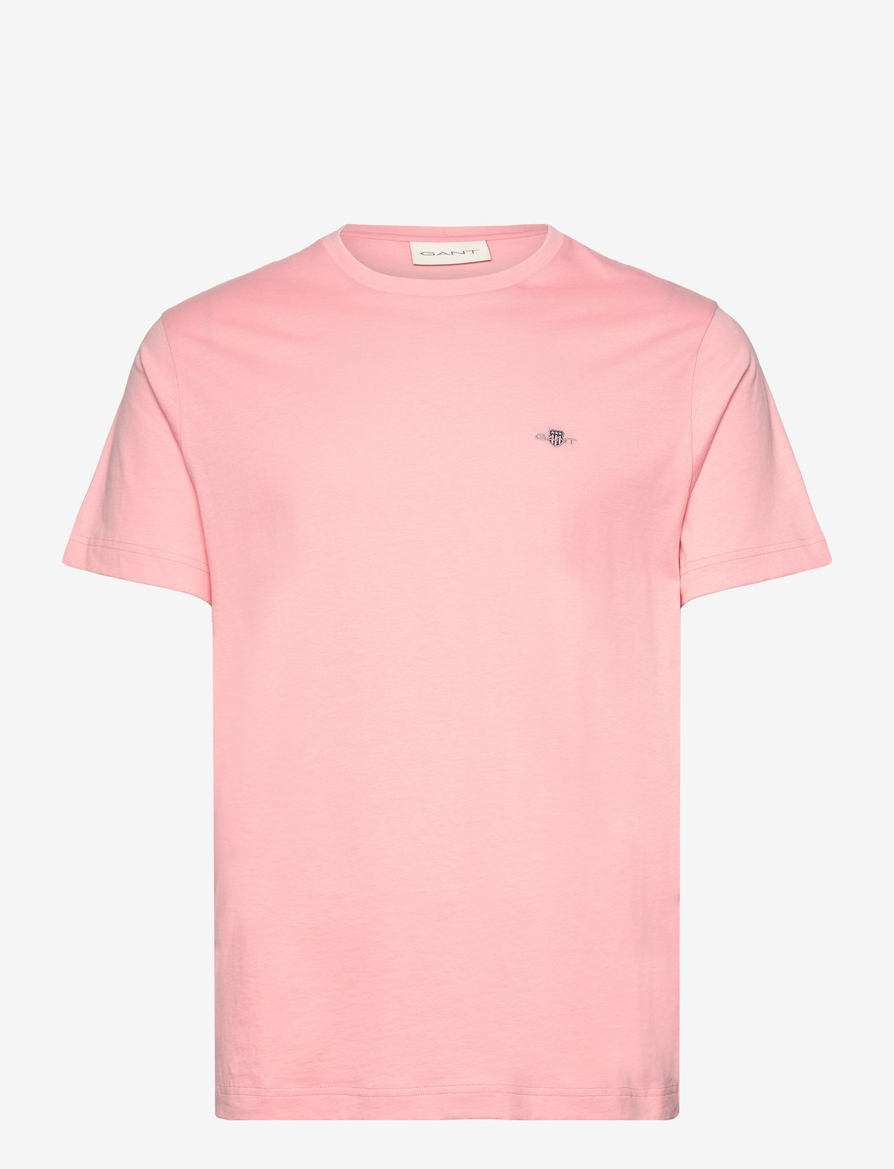 Gant - REG SHIELD SS T-SHIRT - kortærmede t-shirts - bubbelgum pink - 0