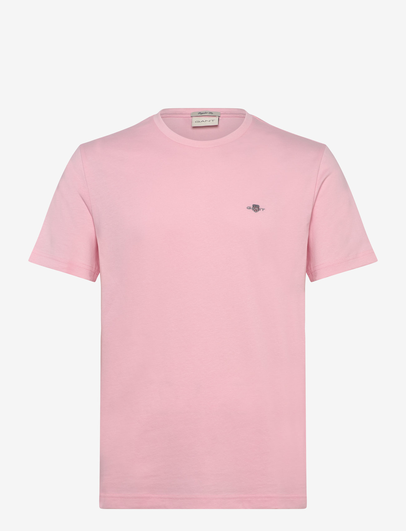 GANT - REG SHIELD SS T-SHIRT - kortärmade t-shirts - california pink - 0