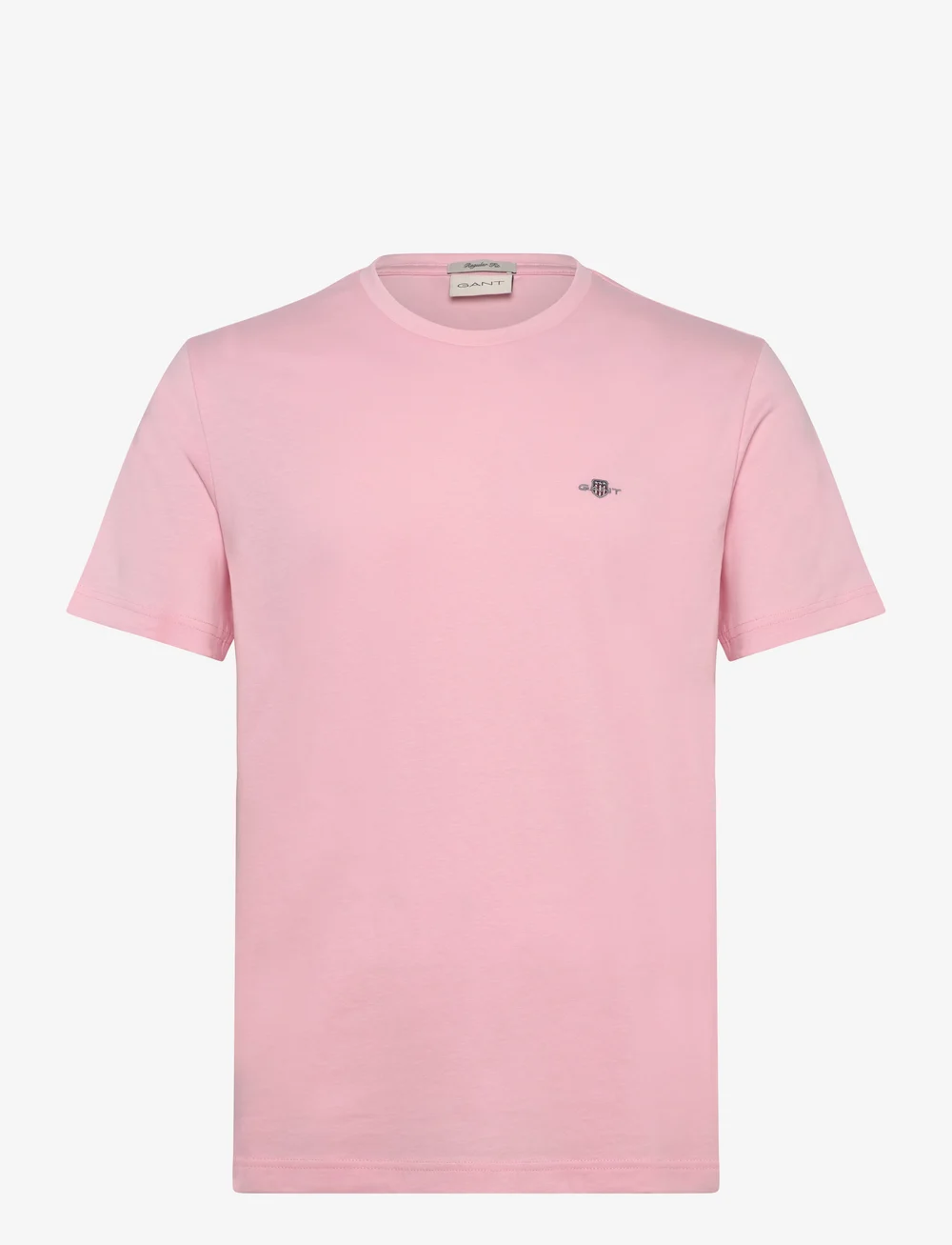 GANT - REG SHIELD SS T-SHIRT - short-sleeved t-shirts - california pink - 0