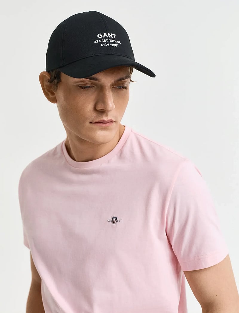 GANT - Graphic T-Shirt - kortærmede t-shirts - california pink - 4