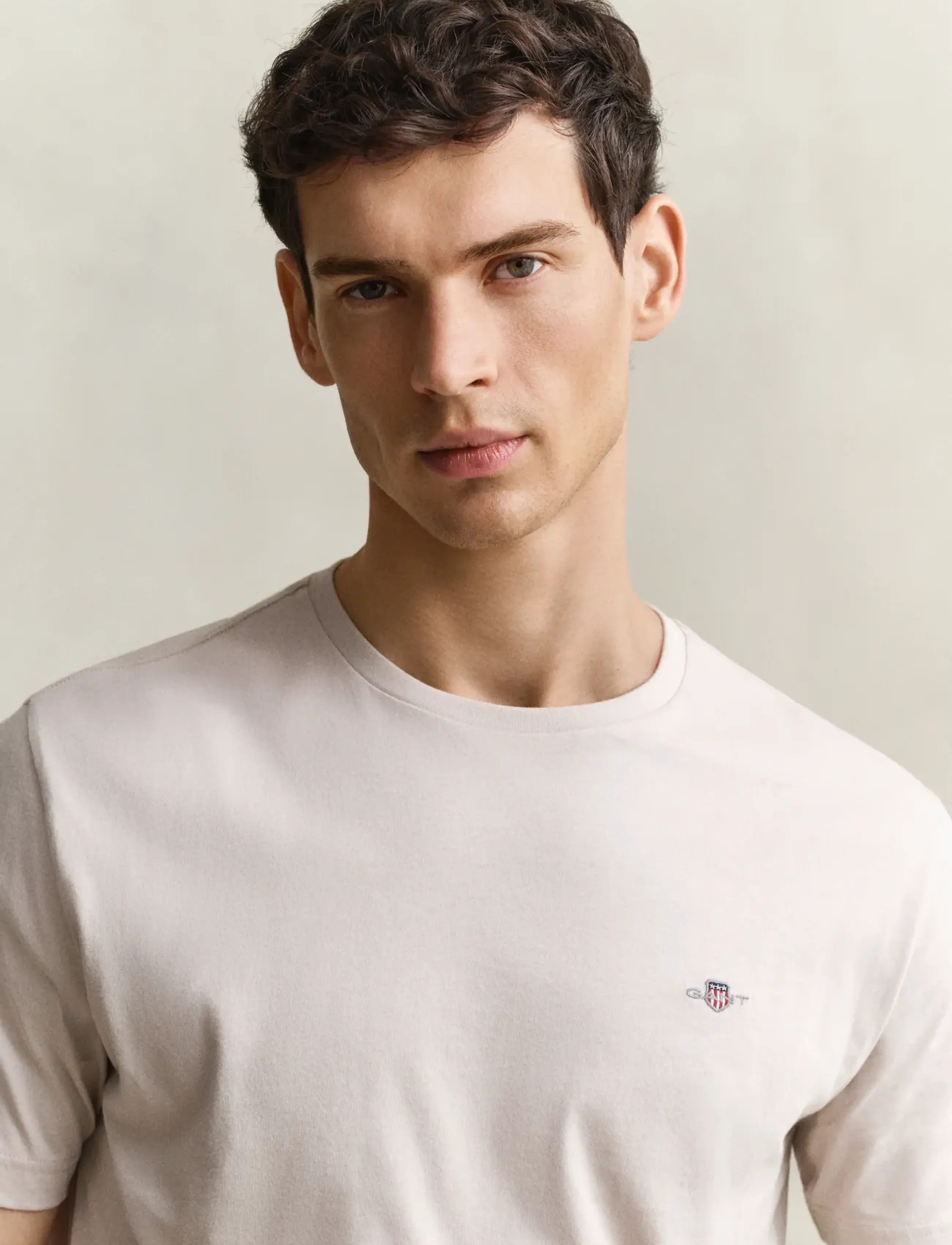Gant - Shield T-Shirt - kortærmede t-shirts - clay beige - 3