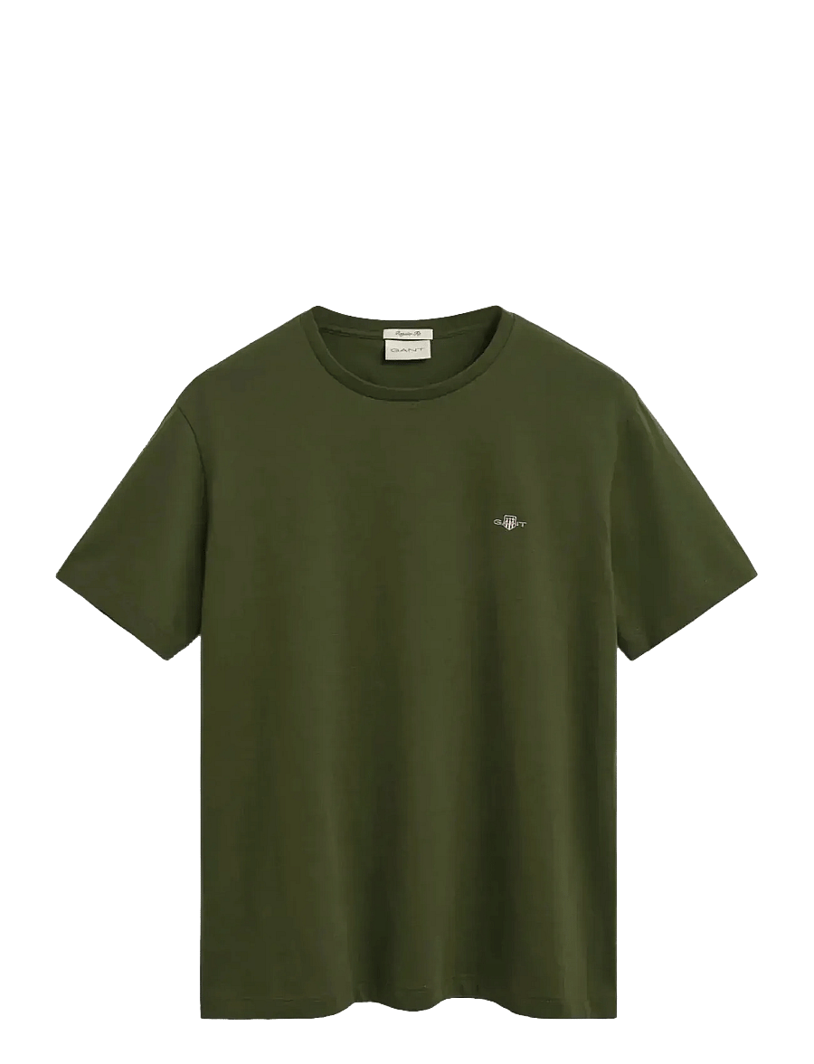 Gant - Shield T-Shirt - krótki rękaw - country green - 0