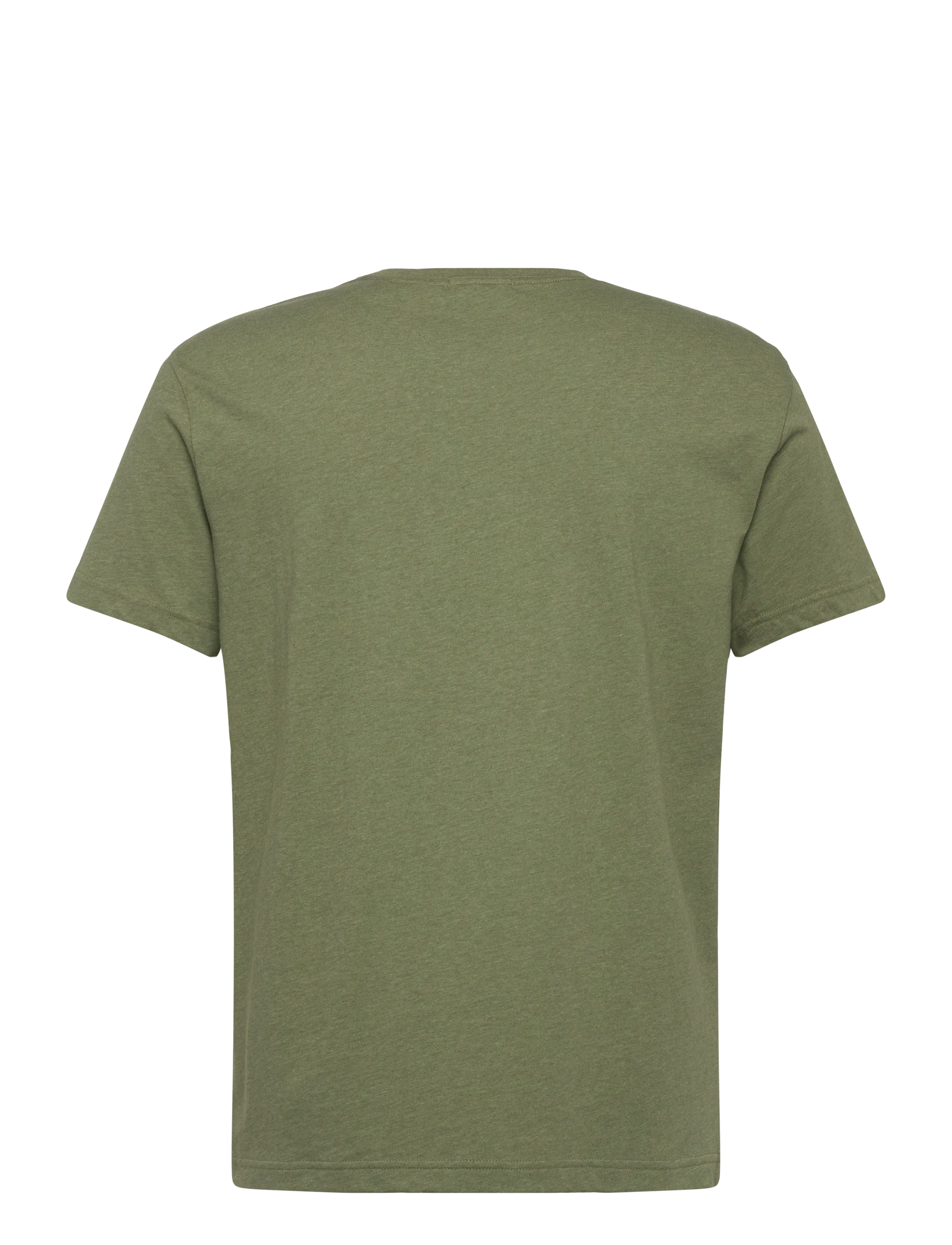 Gant - REG SHIELD SS T-SHIRT - kurzärmelig - dark cactus melange - 2