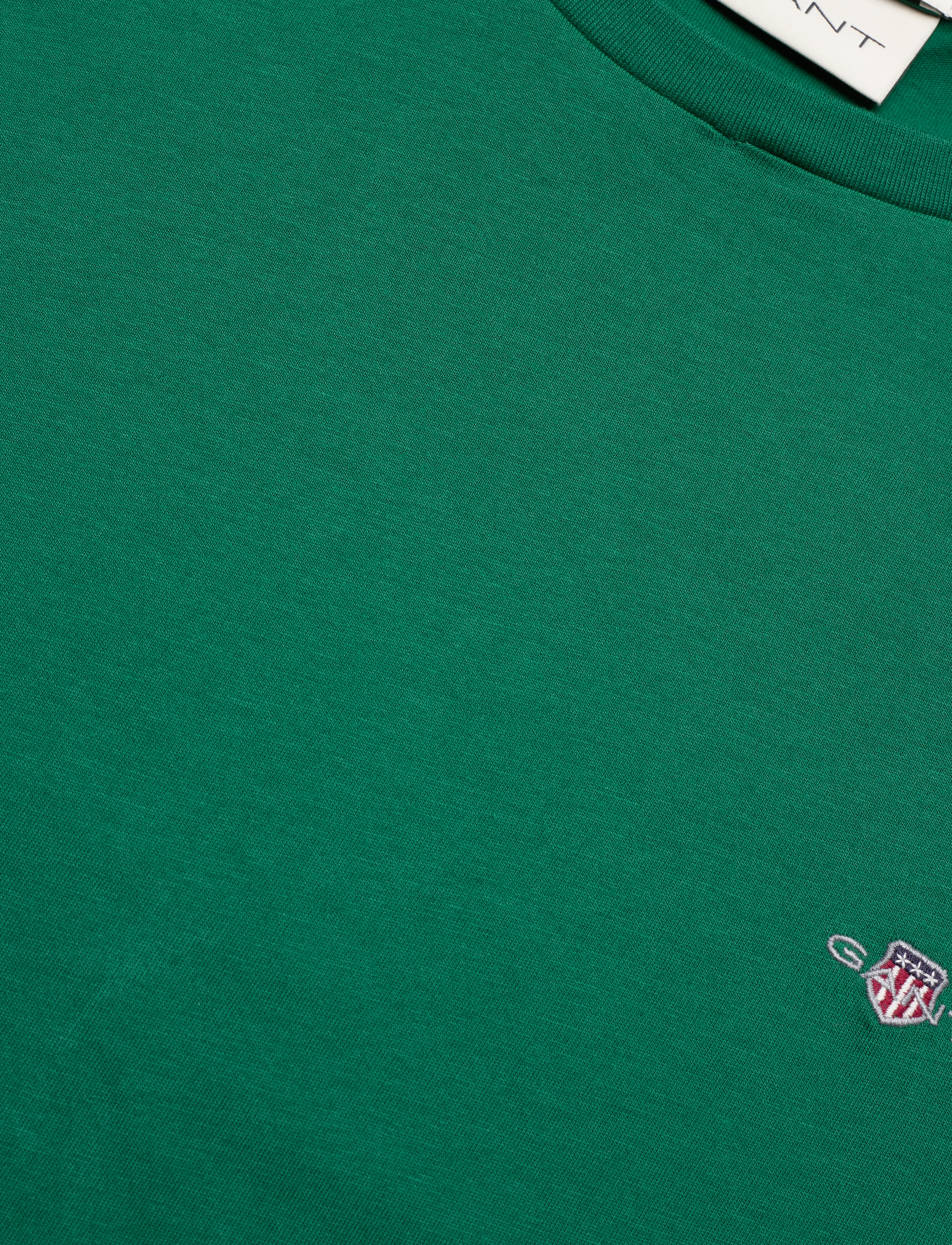Gant - Shield T-Shirt - tavalised t-särgid - deep forest green - 5