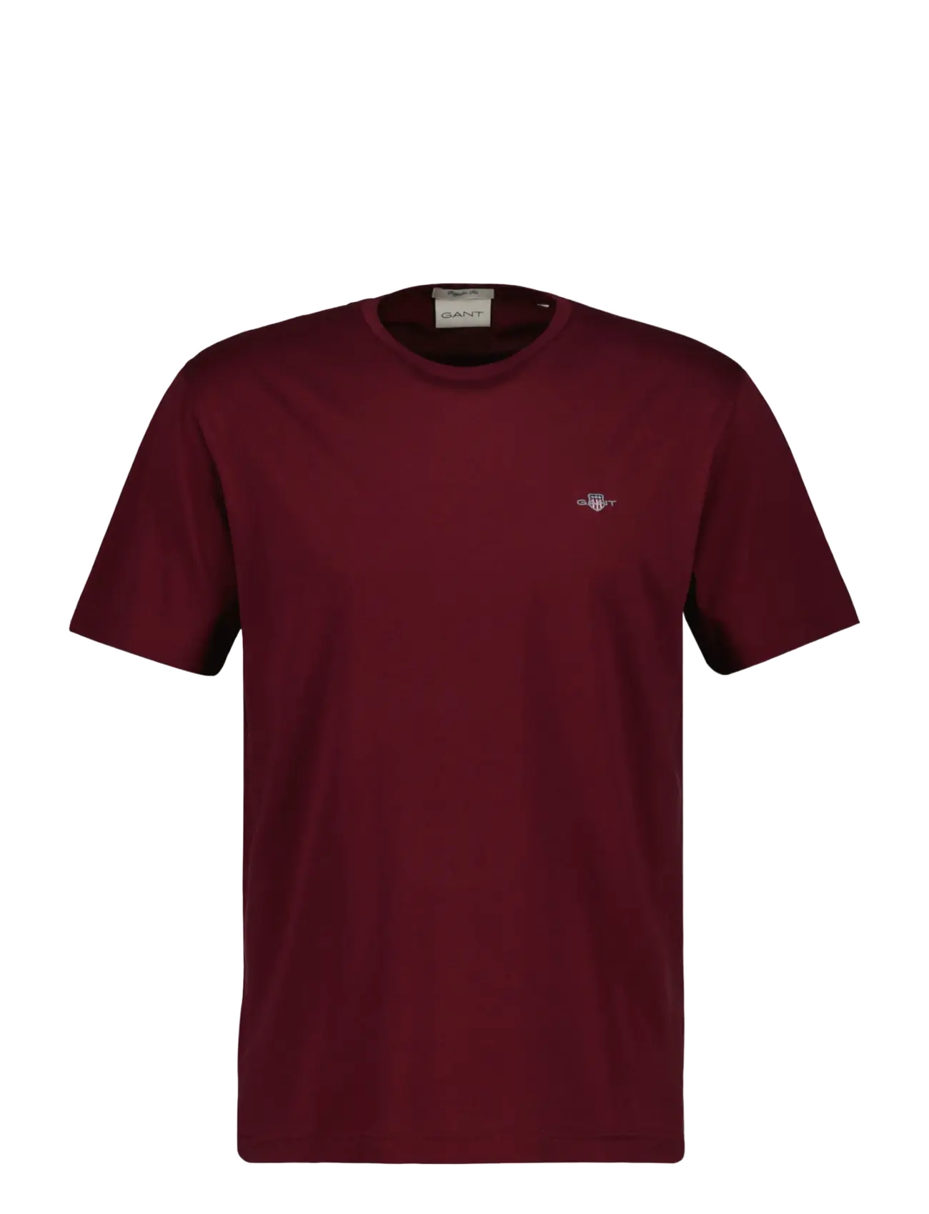 Gant - Shield T-Shirt - kortærmede t-shirts - deep grape wine - 1
