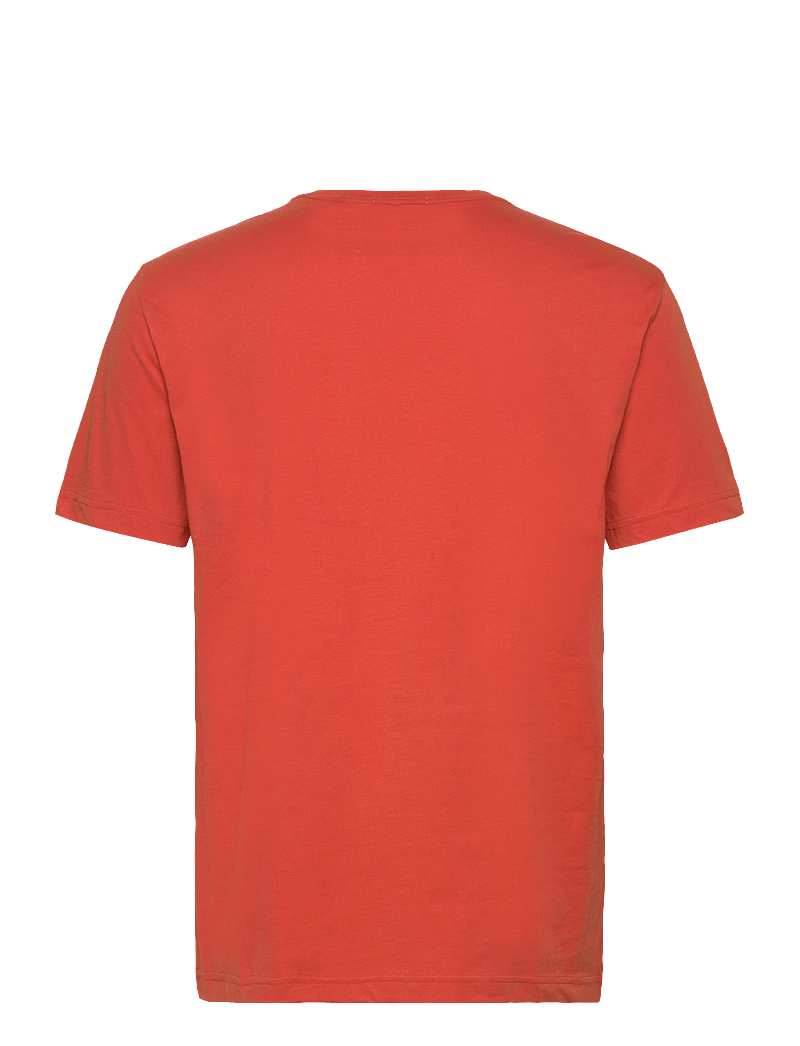 GANT - REG SHIELD SS T-SHIRT - kortärmade t-shirts - deep orange - 2