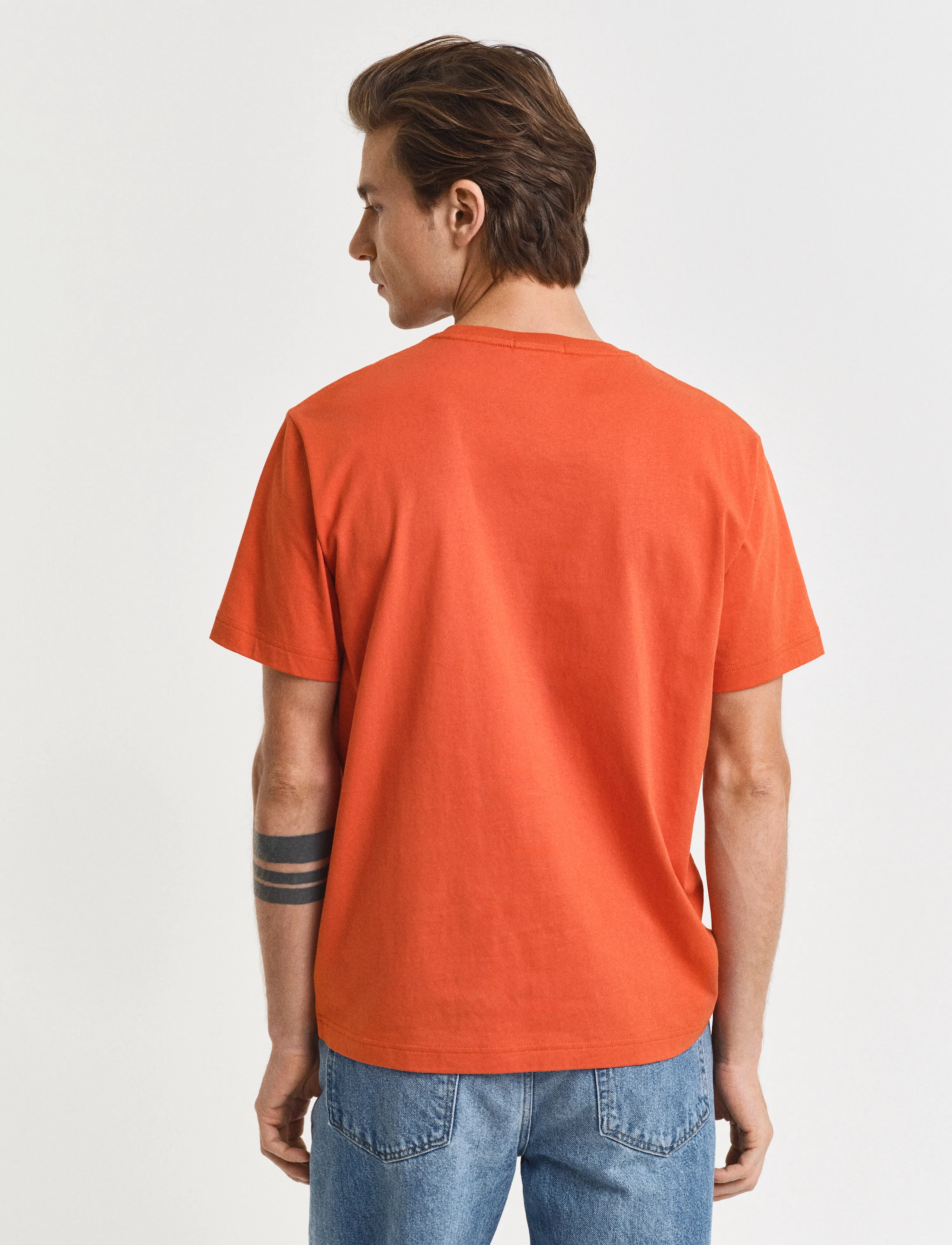 Gant - Shield T-Shirt - kurzärmelig - deep orange - 3