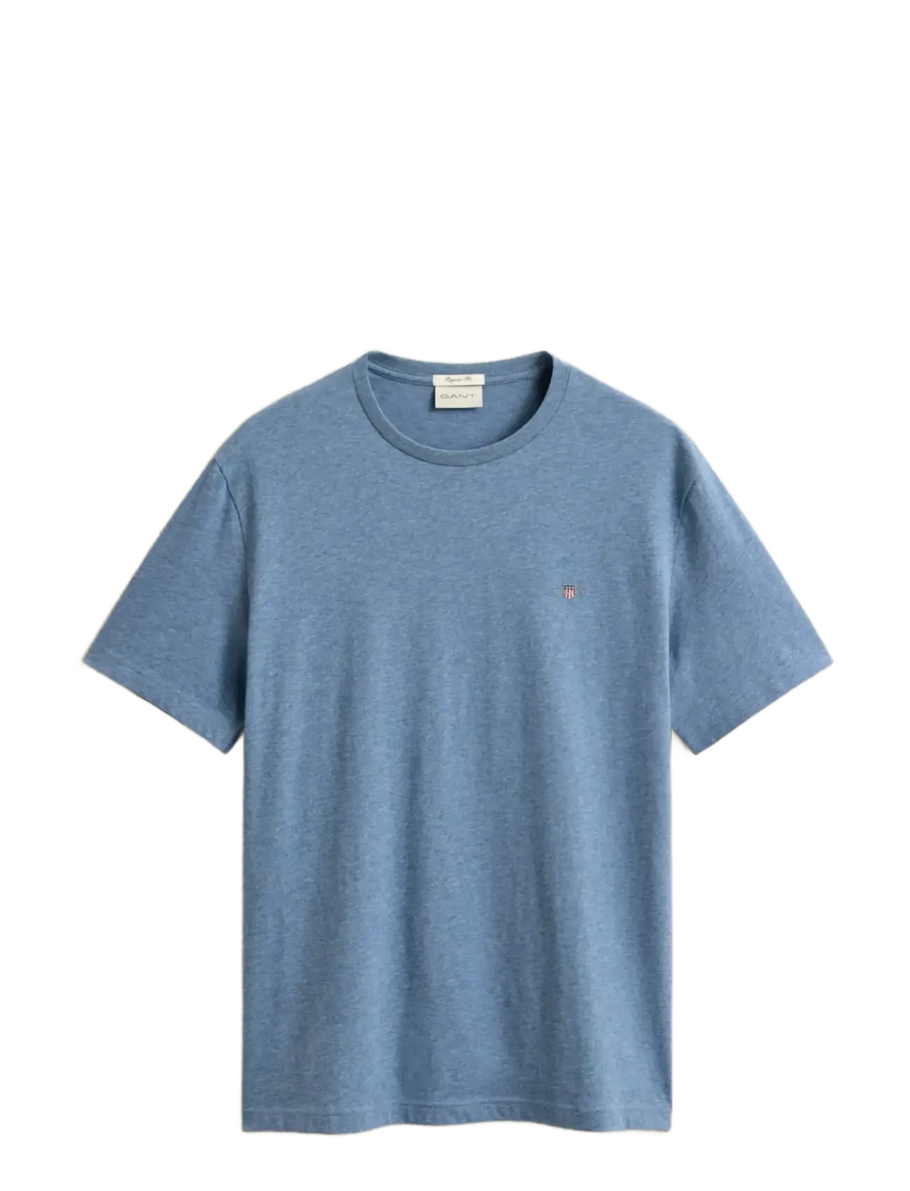GANT Shield T-Shirt - T-shirts - DENIM BLUE MELANGE / blue