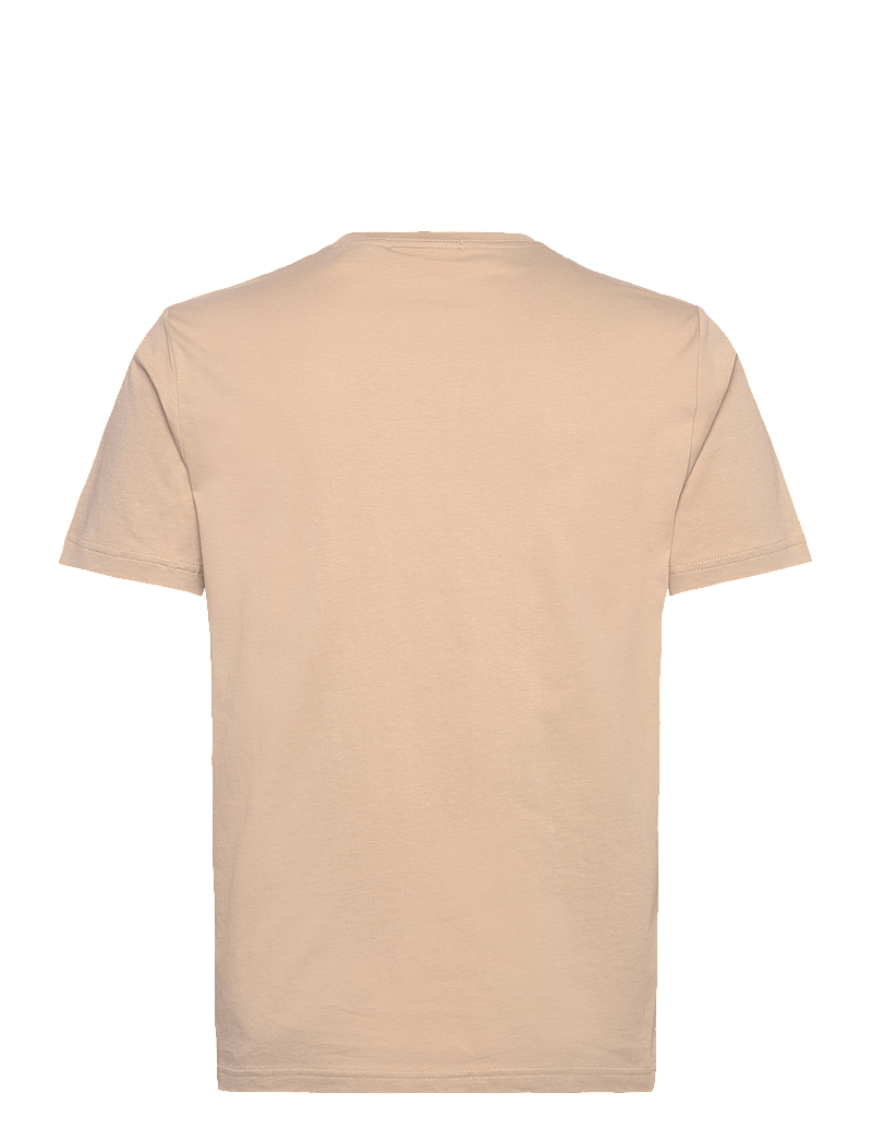 GANT - REG SHIELD SS T-SHIRT - t-shirts - dry sand - 1