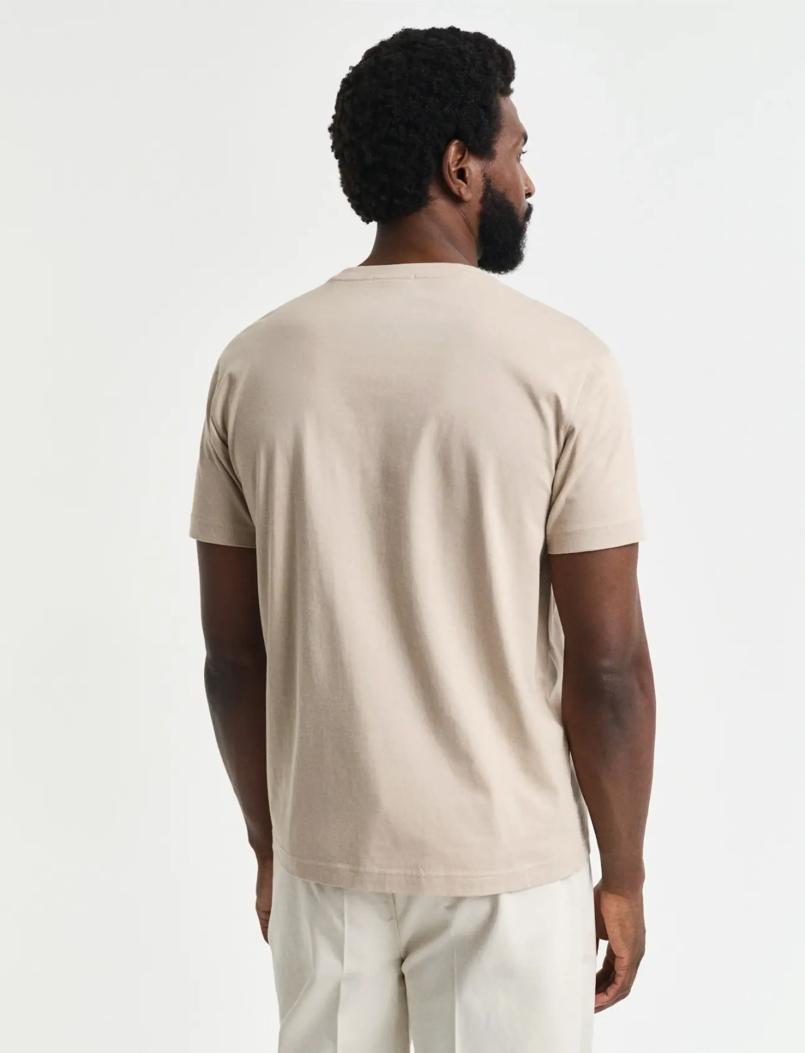 Gant - Shield T-Shirt - kortärmade t-shirts - dry sand - 3