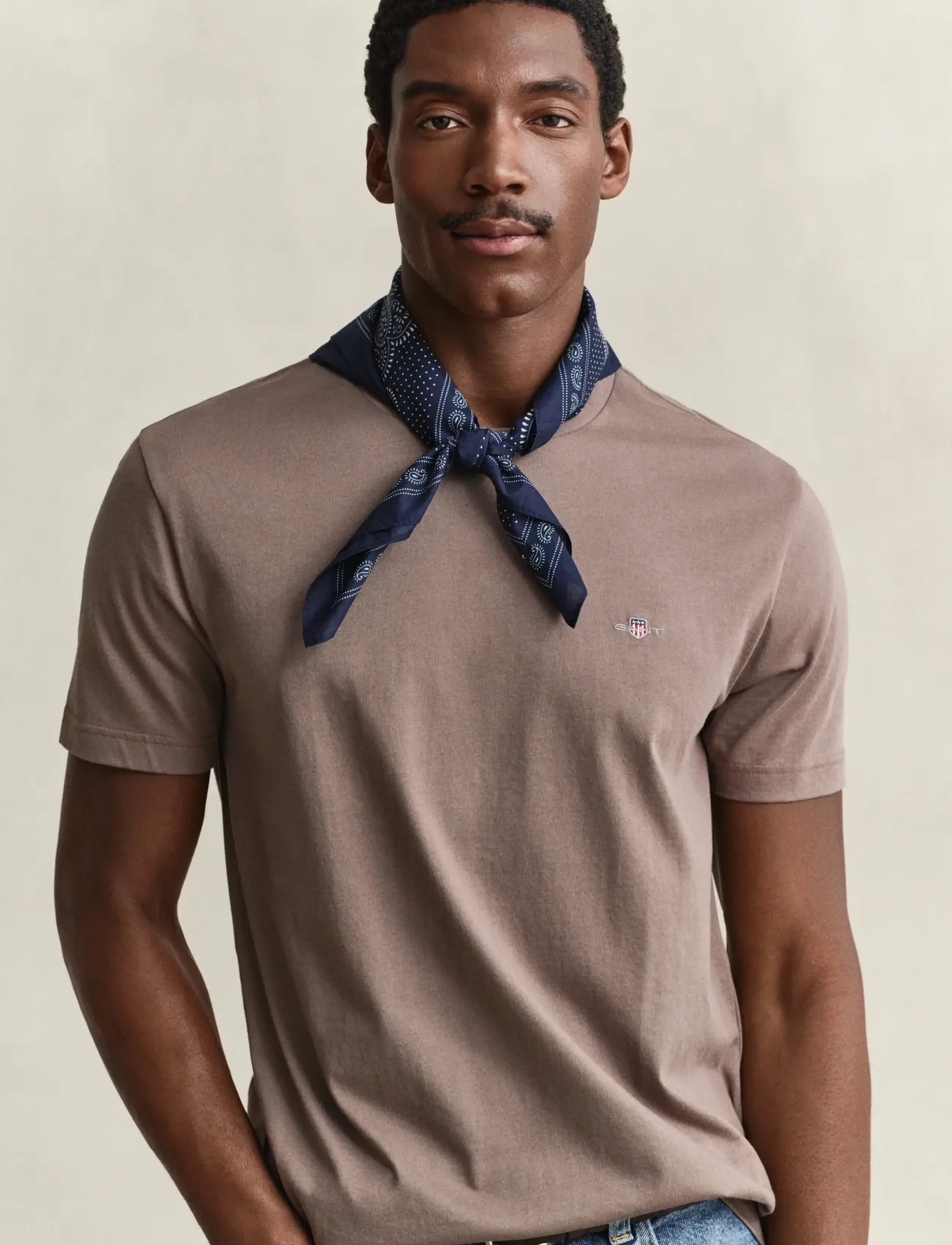 Gant - Shield T-Shirt - kurzärmelig - faded taupe - 3