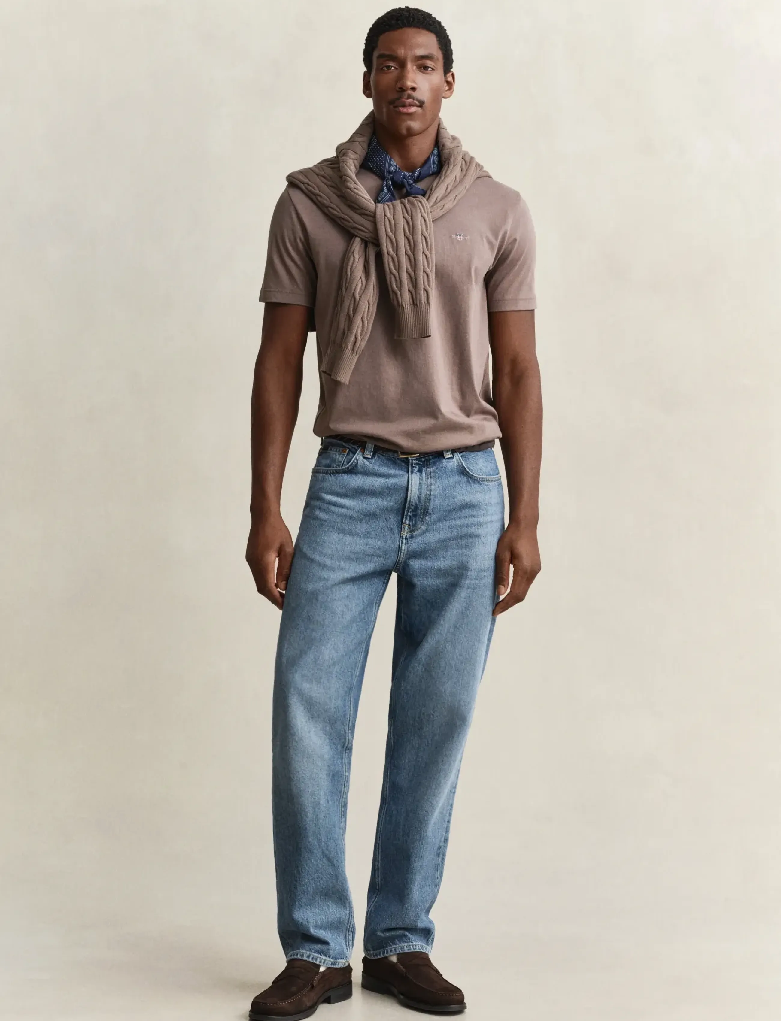 Gant - Shield T-Shirt - kurzärmelig - faded taupe - 4